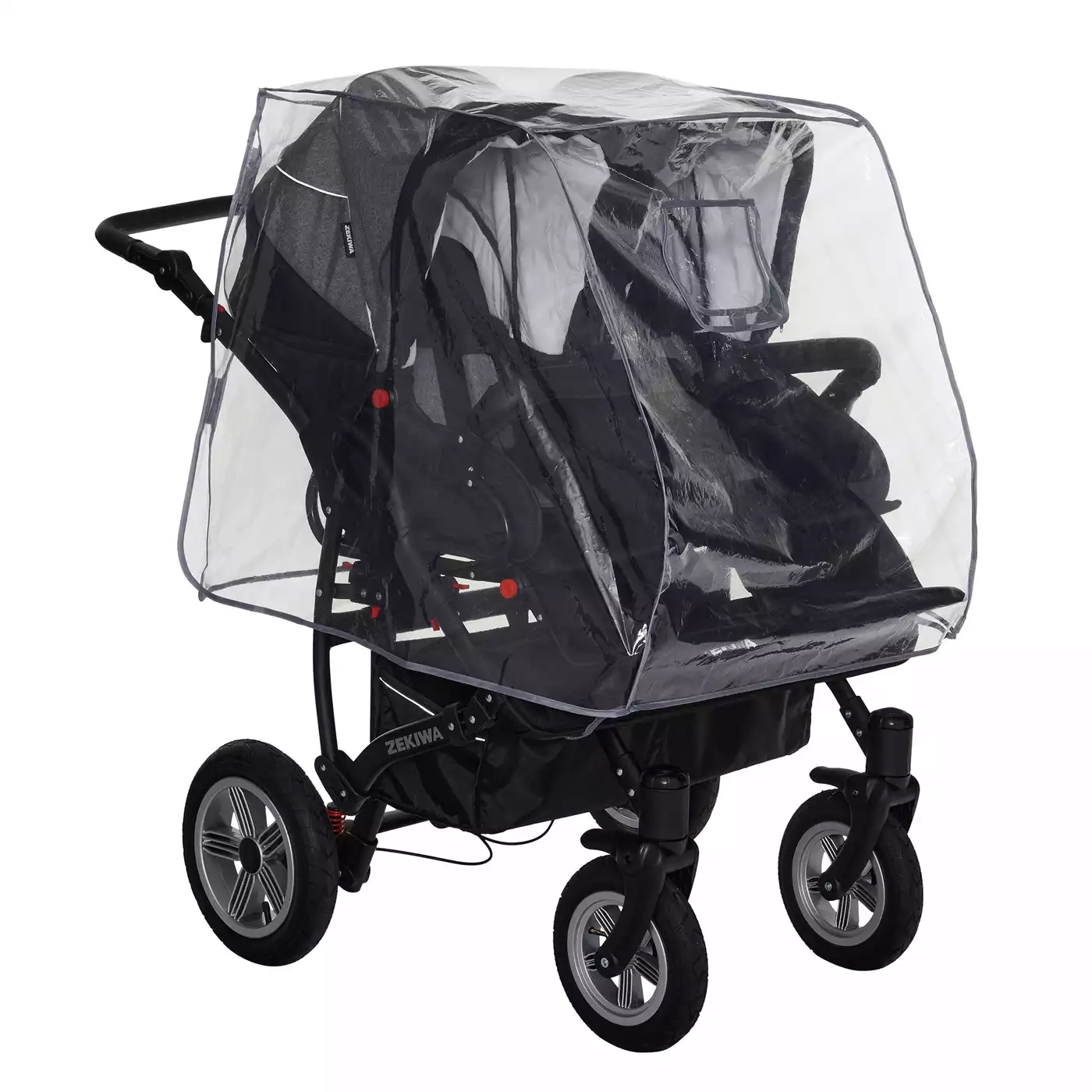 Regen- & Kälteschutz, B.O. StartKlar, Grau – Besonderheit: schützt vor Wind und Wetter