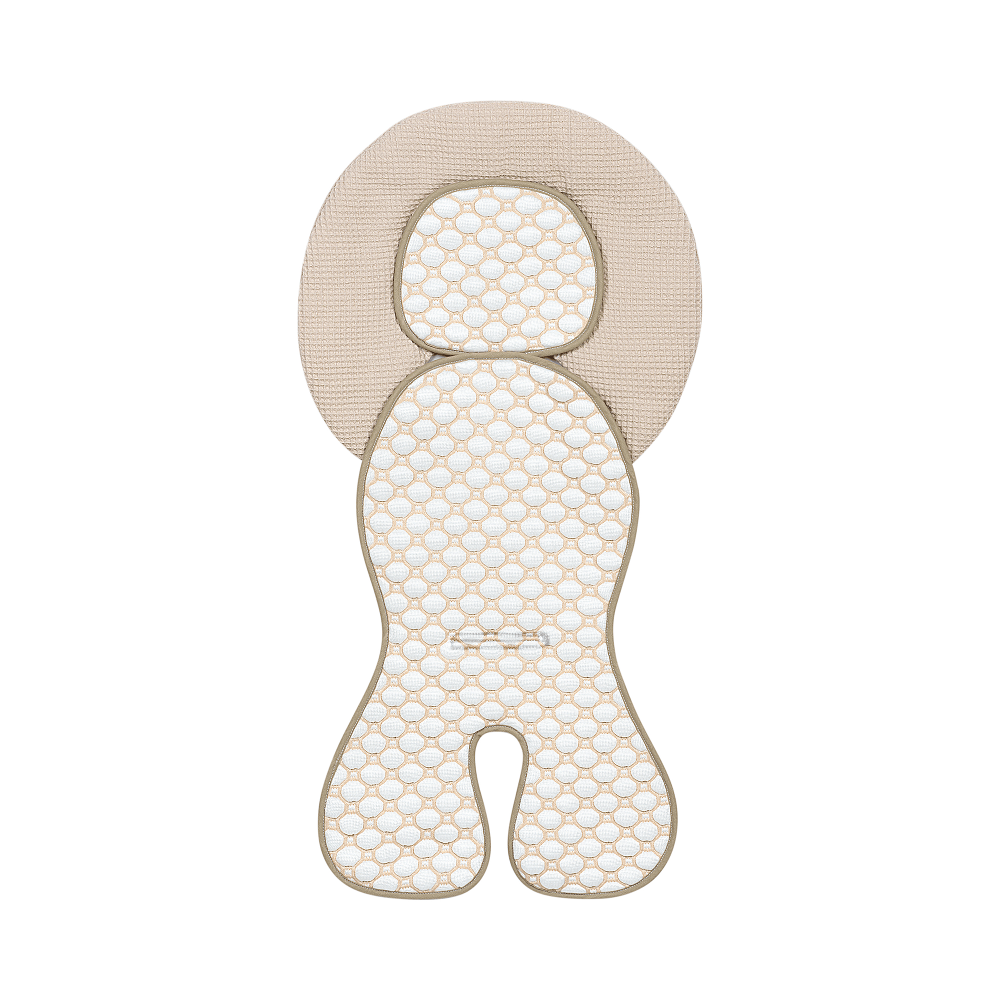 Bezüge & Auflagen, odenwälder, Beige – Besonderheit: Sitzauflage für Babyschalen (Autokindersitze der Gruppe 0)