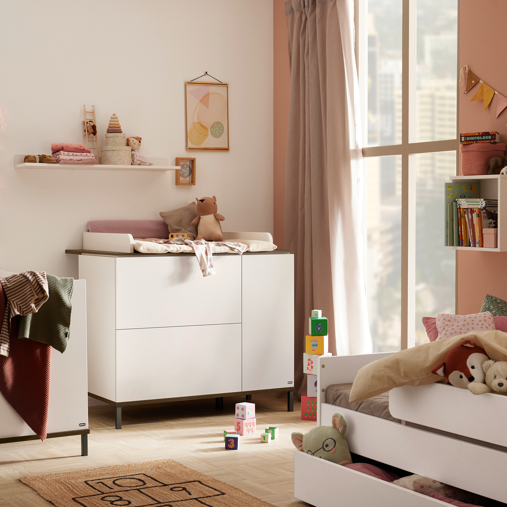 Gitterbetten, Yuny by PAIDI, Weiß – Produktansicht