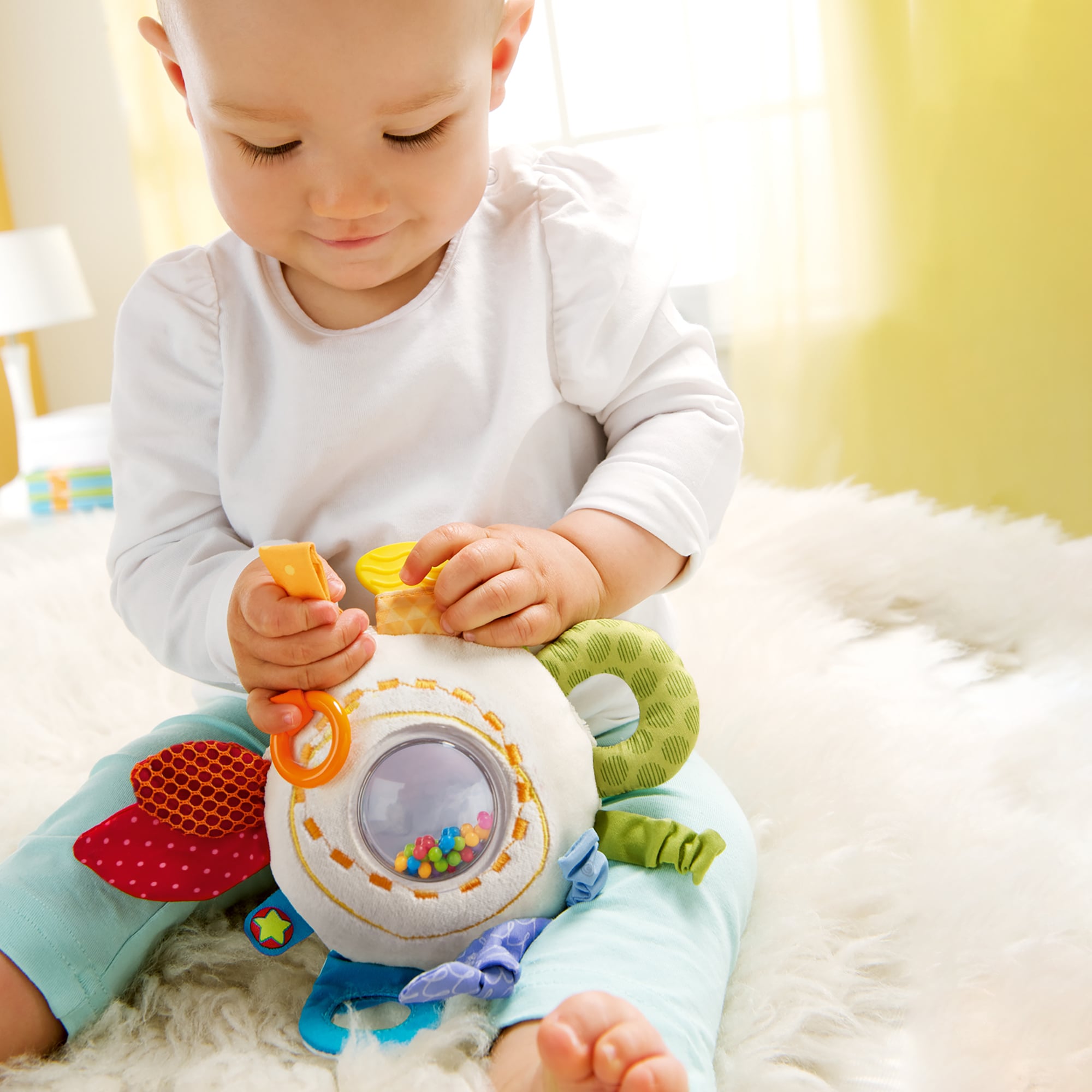 Rasseln & Greiflinge, HABA, Mehrfarbig – Produktansicht