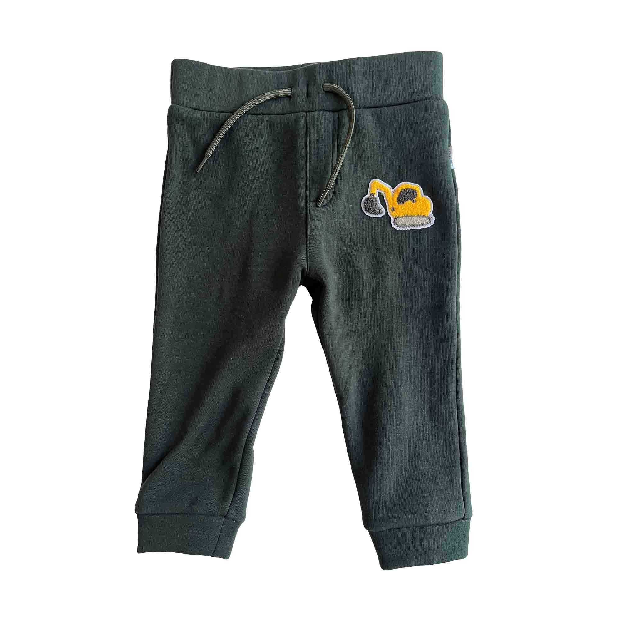 Jogginghosen, LITTLE ONE, Grün – Besonderheit: aus 32% Baumwolle