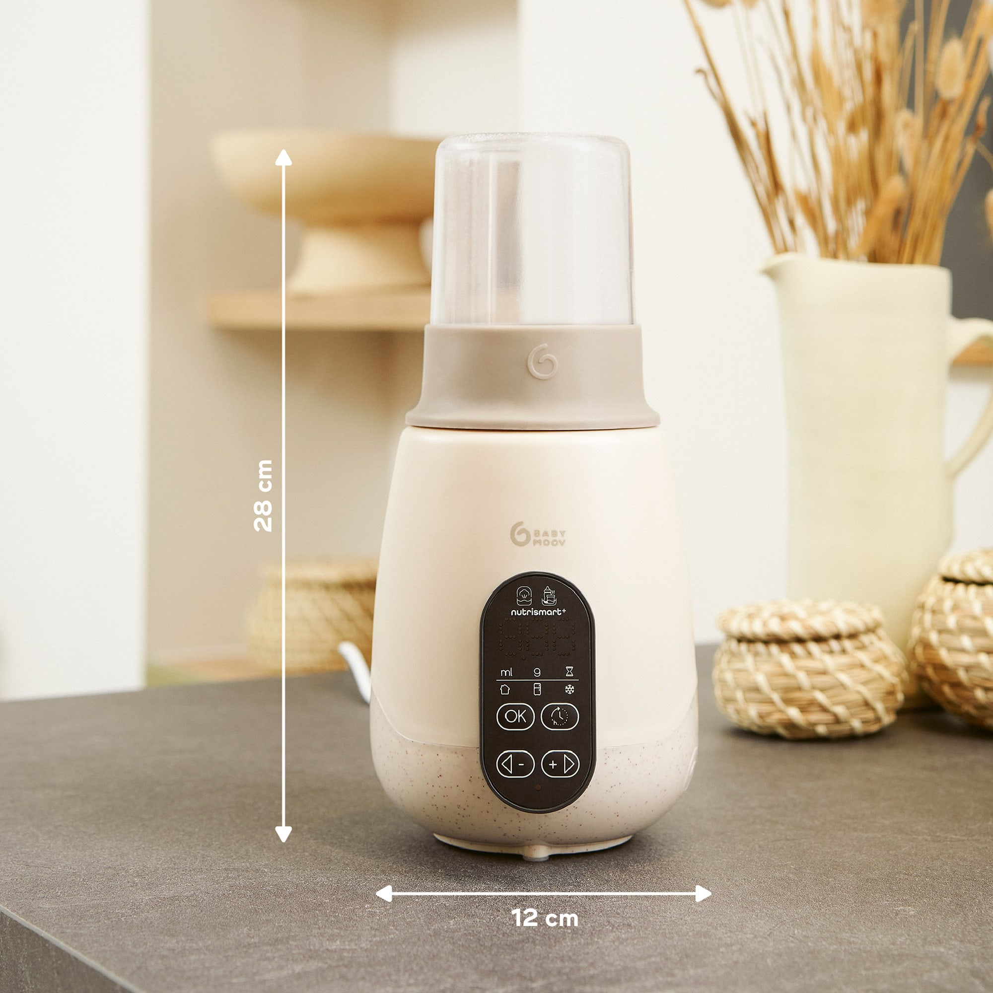 Babykostwärmer, babymoov, Beige – Produktansicht