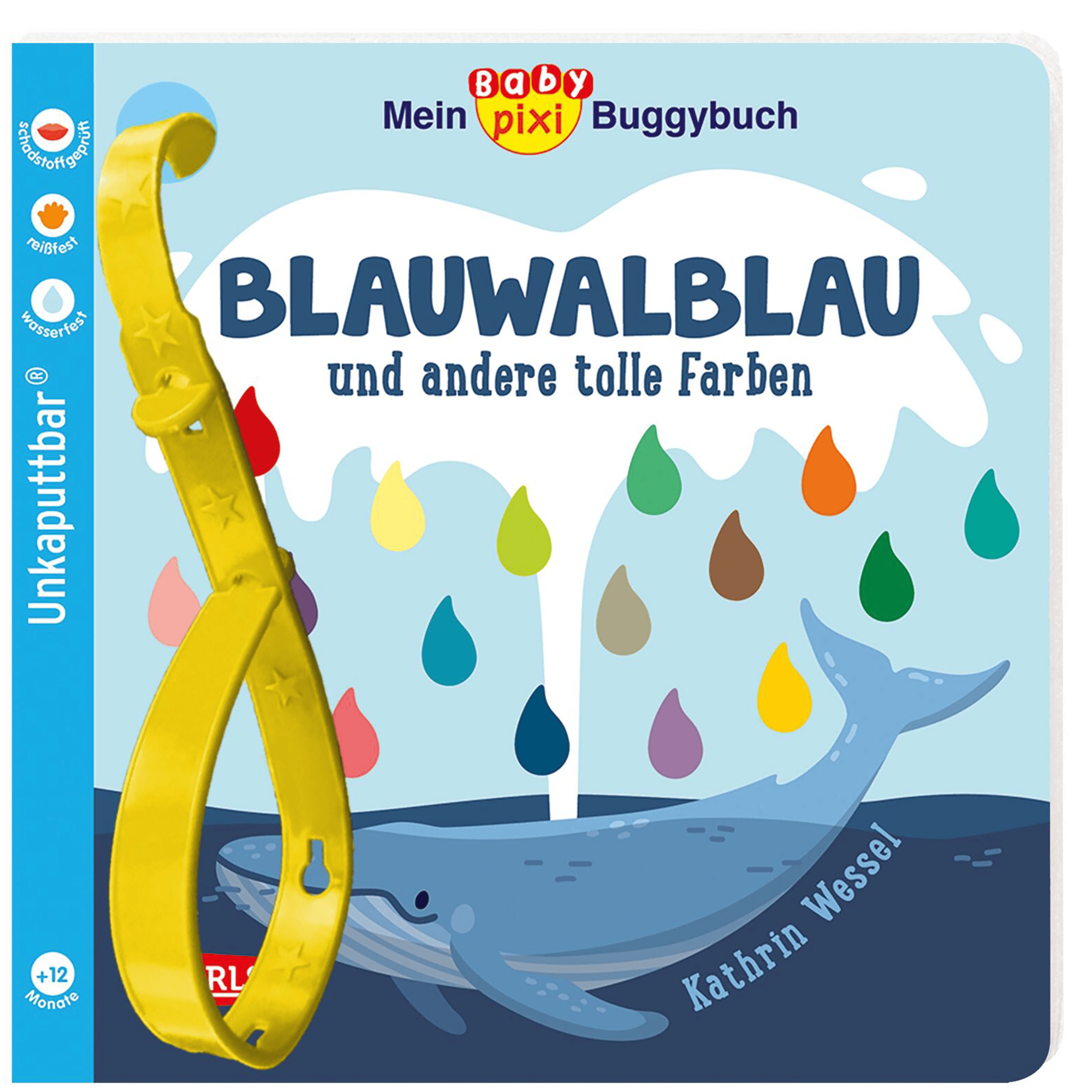 Baby Pixi Buggybuch (unkaputtbar) 135: Blauwalblau und andere tolle Farben CARLSEN 2000584911806 1