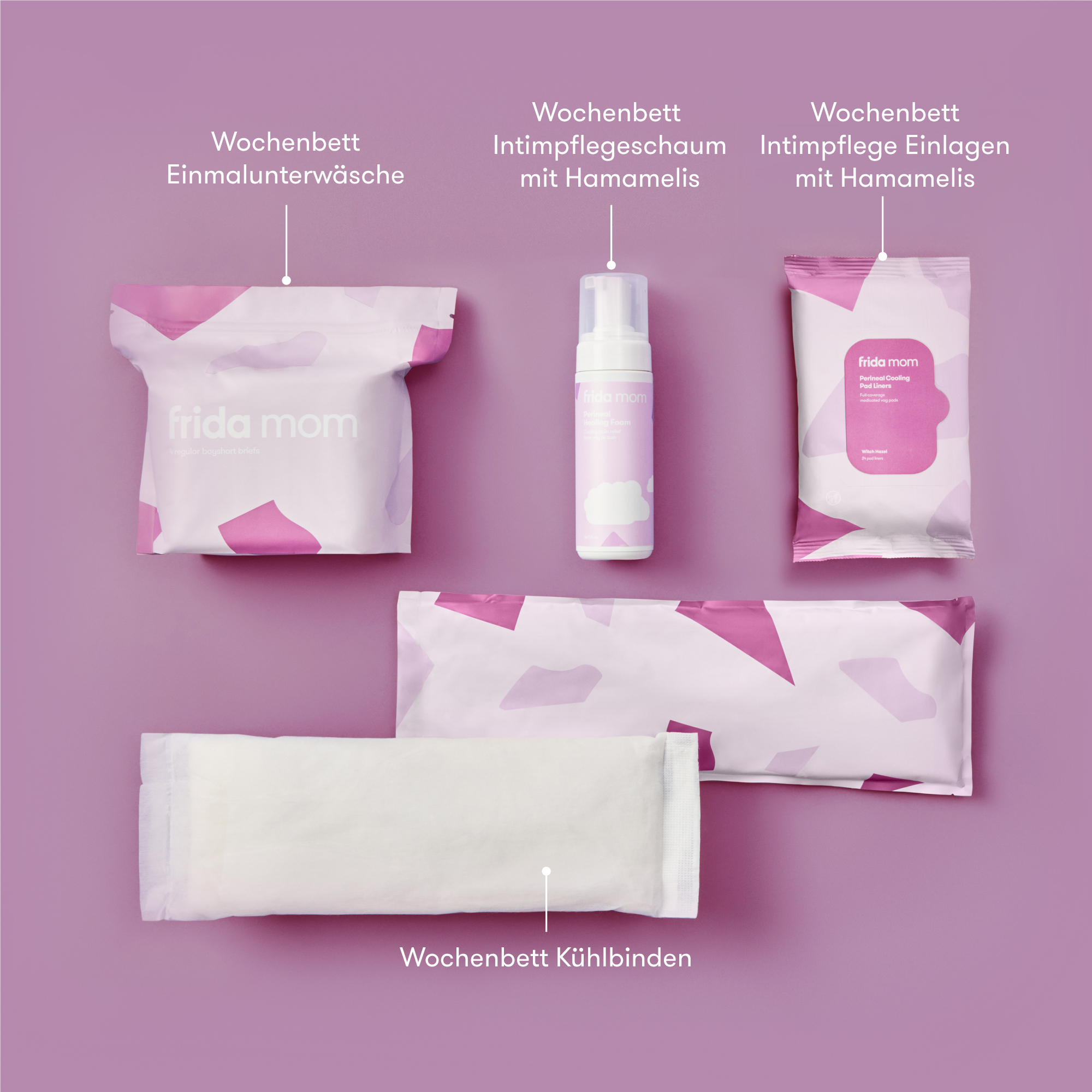 Geburt & Wochenbett, Frida mom, Mehrfarbig – Produktansicht