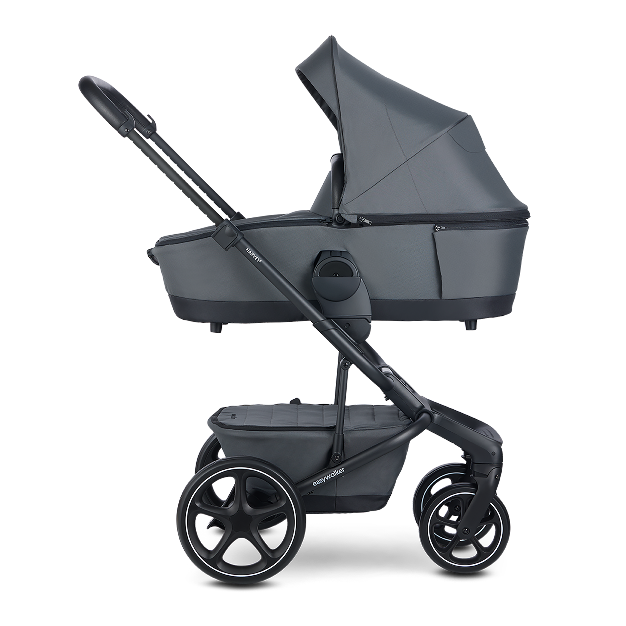 Kombi-Kinderwagen, easywalker, Grau – Produktansicht