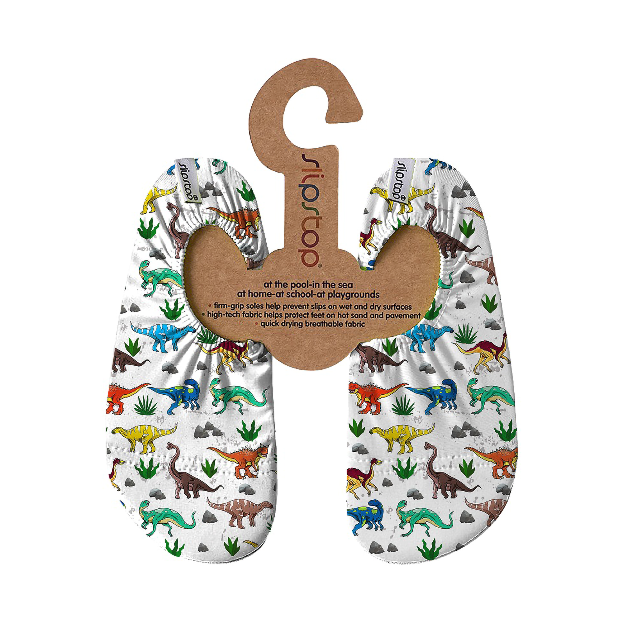 Badeschuhe, slipstop, Weiß – Besonderheit: mit griffiger Antirutsch-Sohle