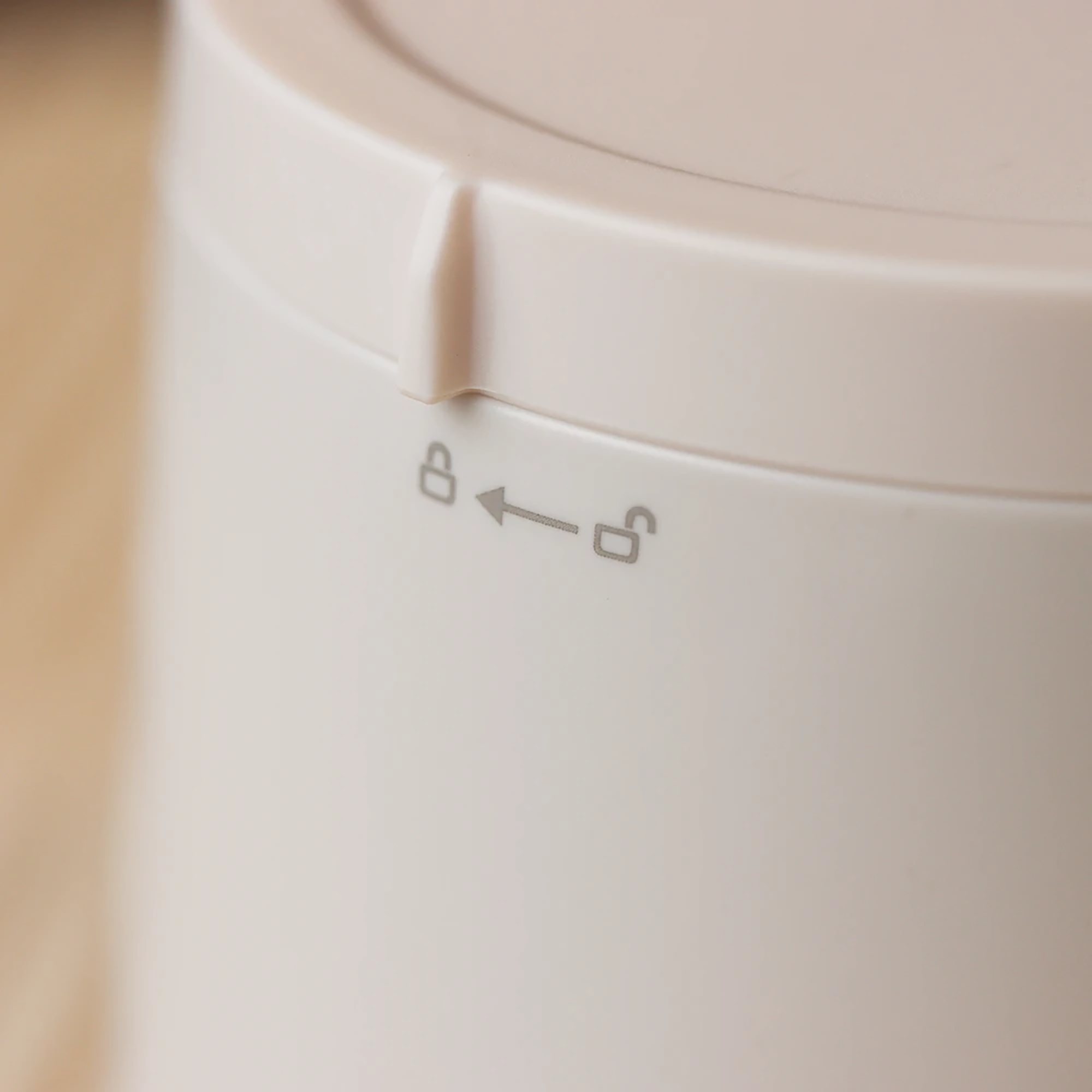 Babykostwärmer, LIINI, Weiß – Produktansicht