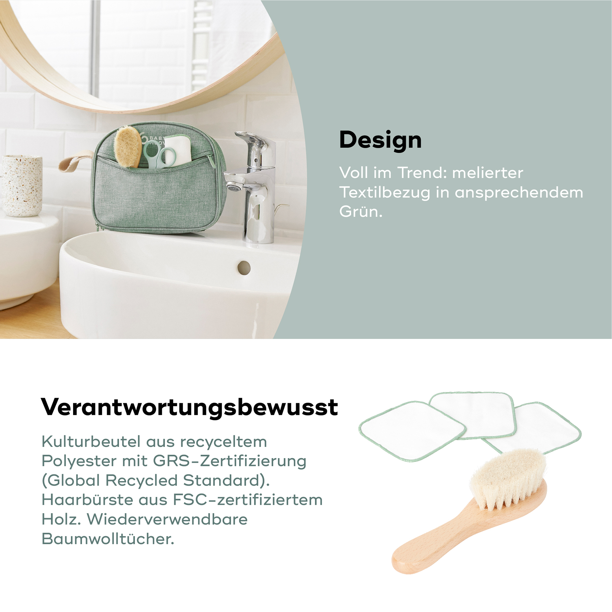 Körperpflege, babymoov, Grün – Produktansicht