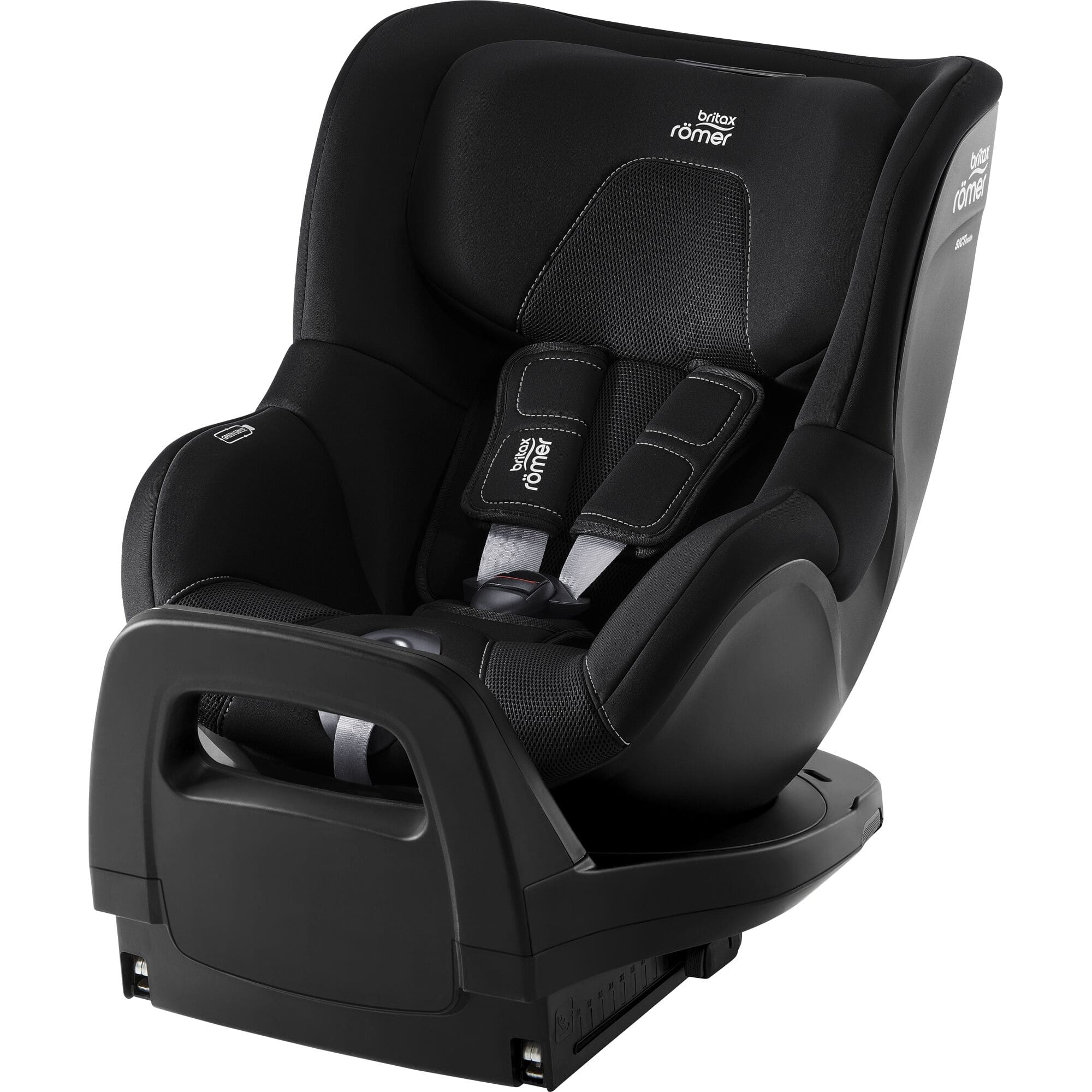 Reboarder 0-18 kg, Gruppe 0+/1, Britax Römer, Schwarz – Besonderheit: 3 Monate bis 4 Jahre (61 – 105 cm - max. 19 kg)