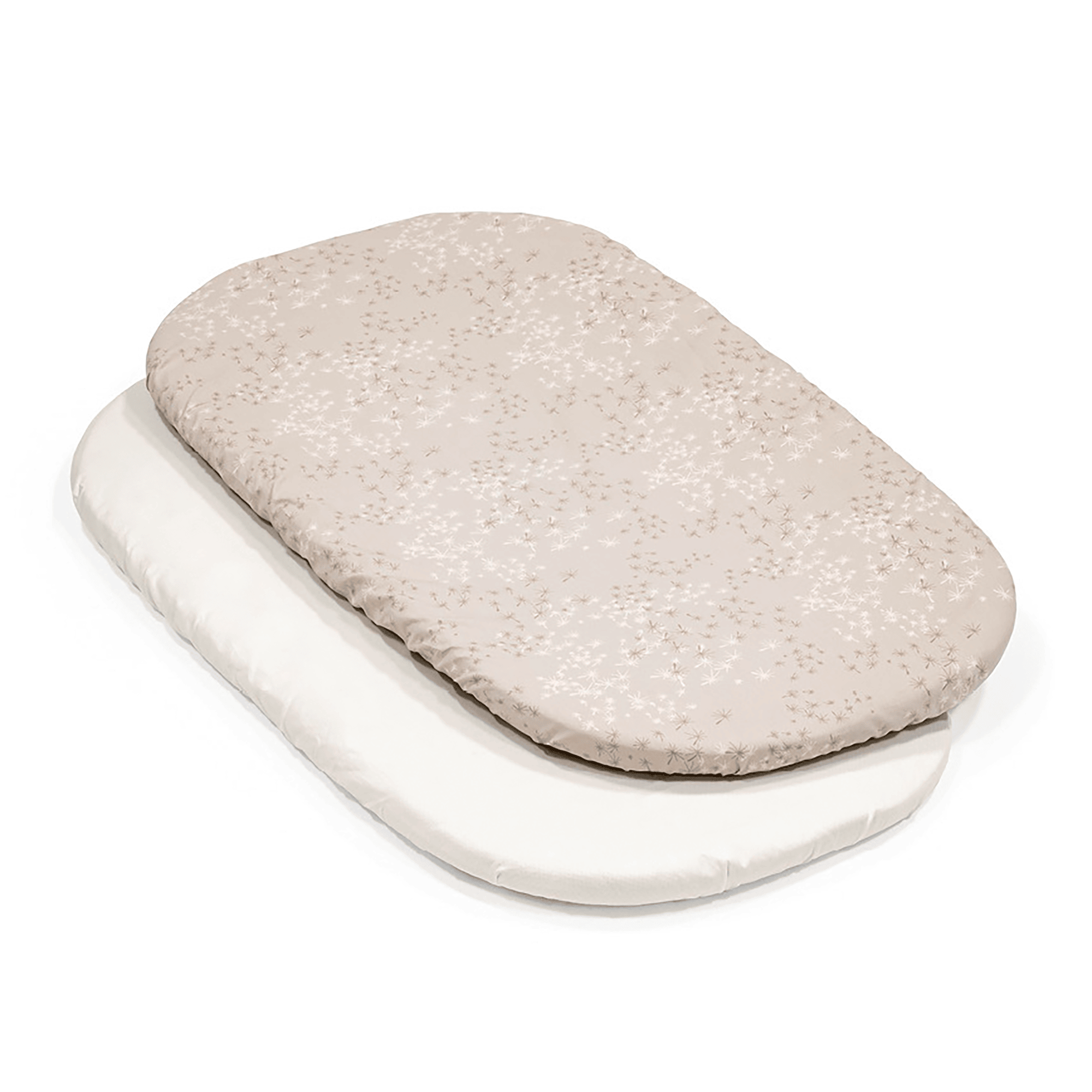 Spannbettlaken, STOKKE, Mehrfarbig – Besonderheit: rundumlaufender Gummizug