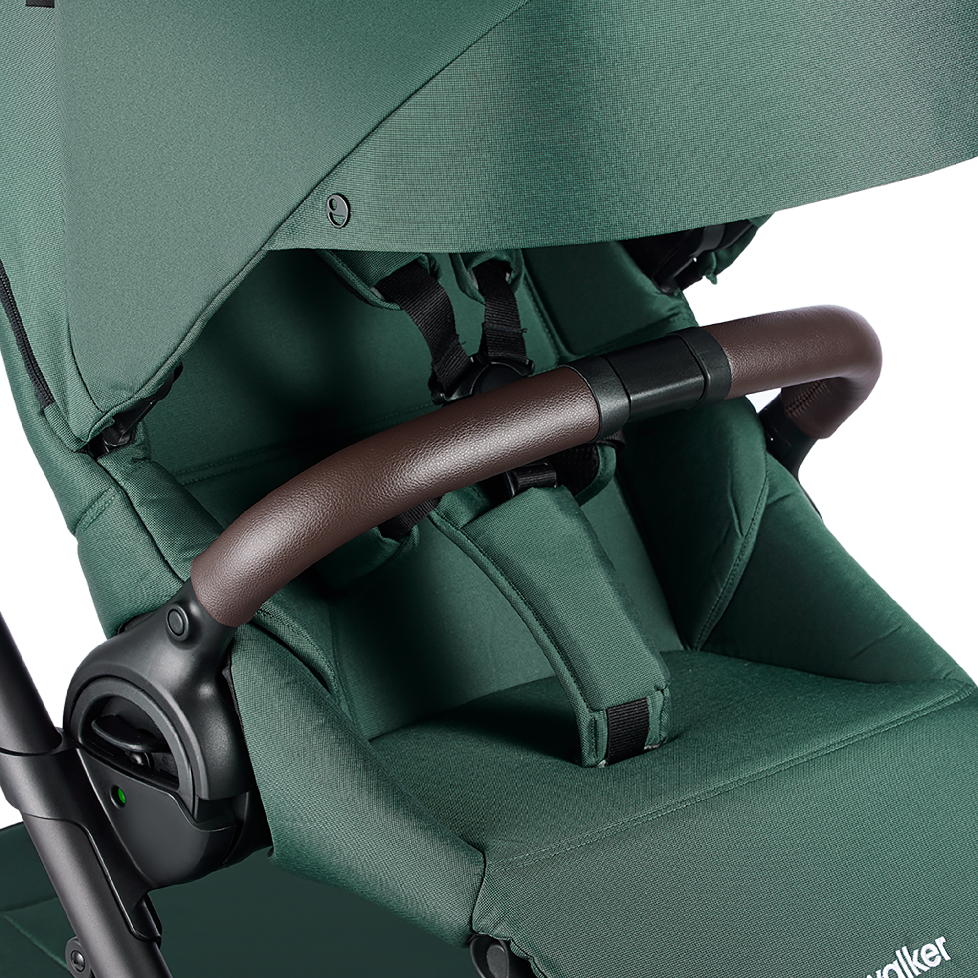 Kombi-Kinderwagen, easywalker, Grün – Produktansicht