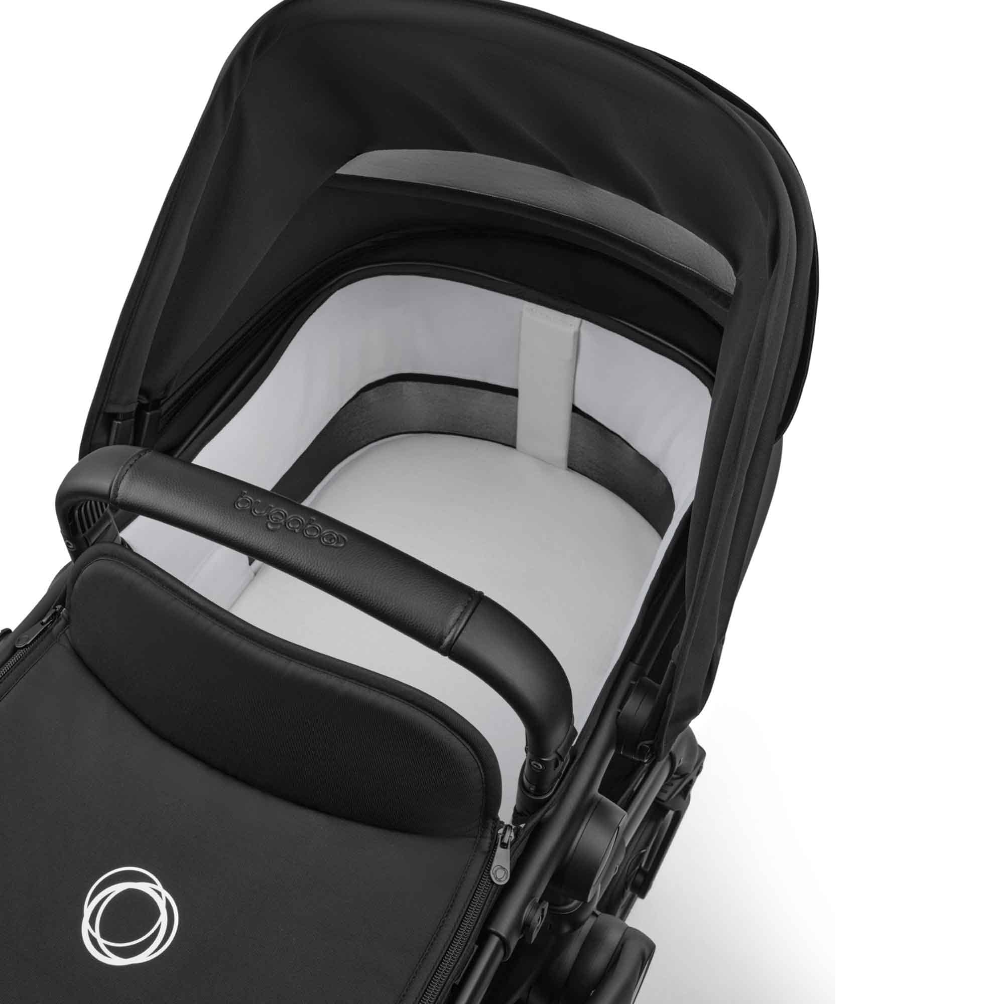 Kombi-Kinderwagen, bugaboo, Schwarz – Produktansicht