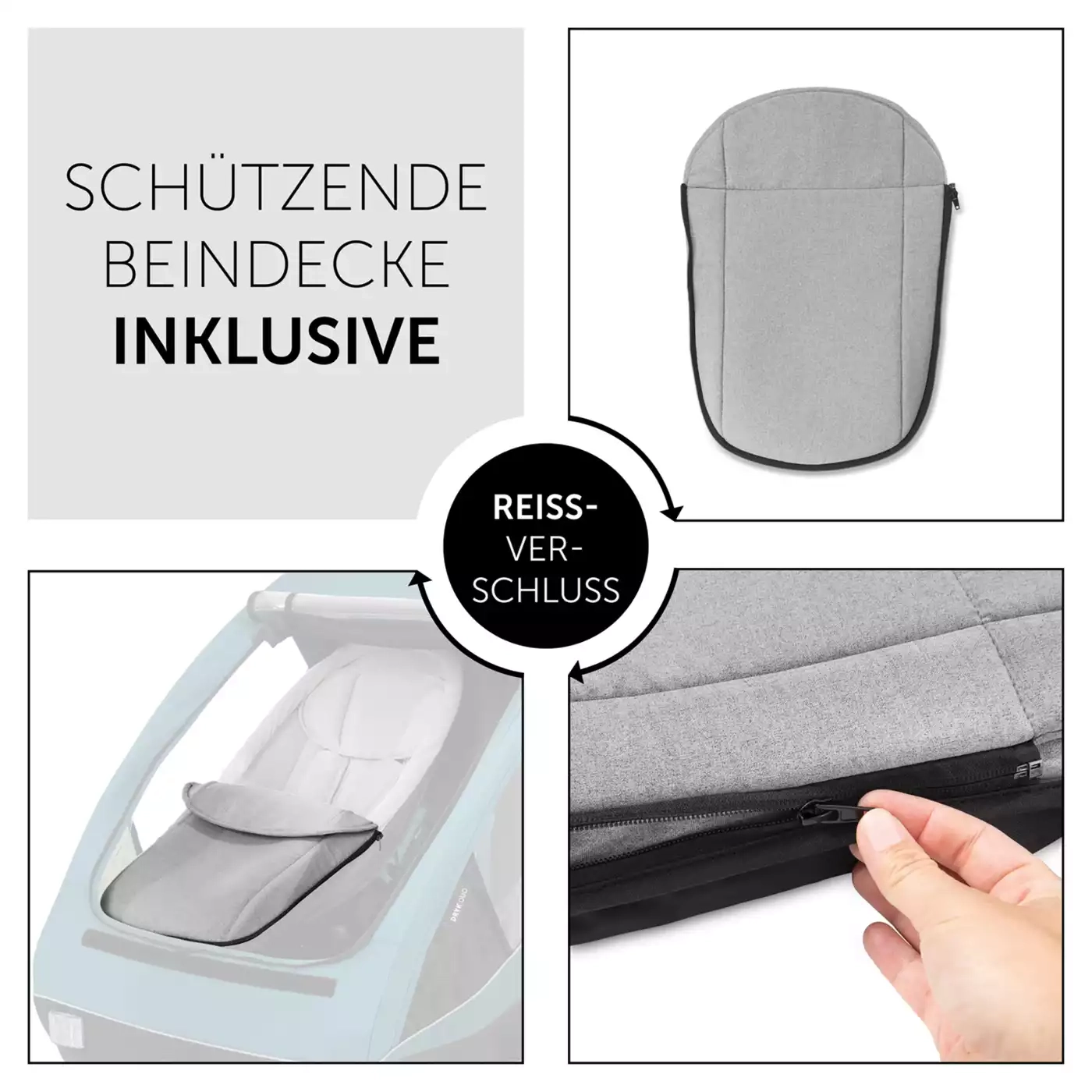 Fahrradanhänger Zubehör, hauck – Produktansicht
