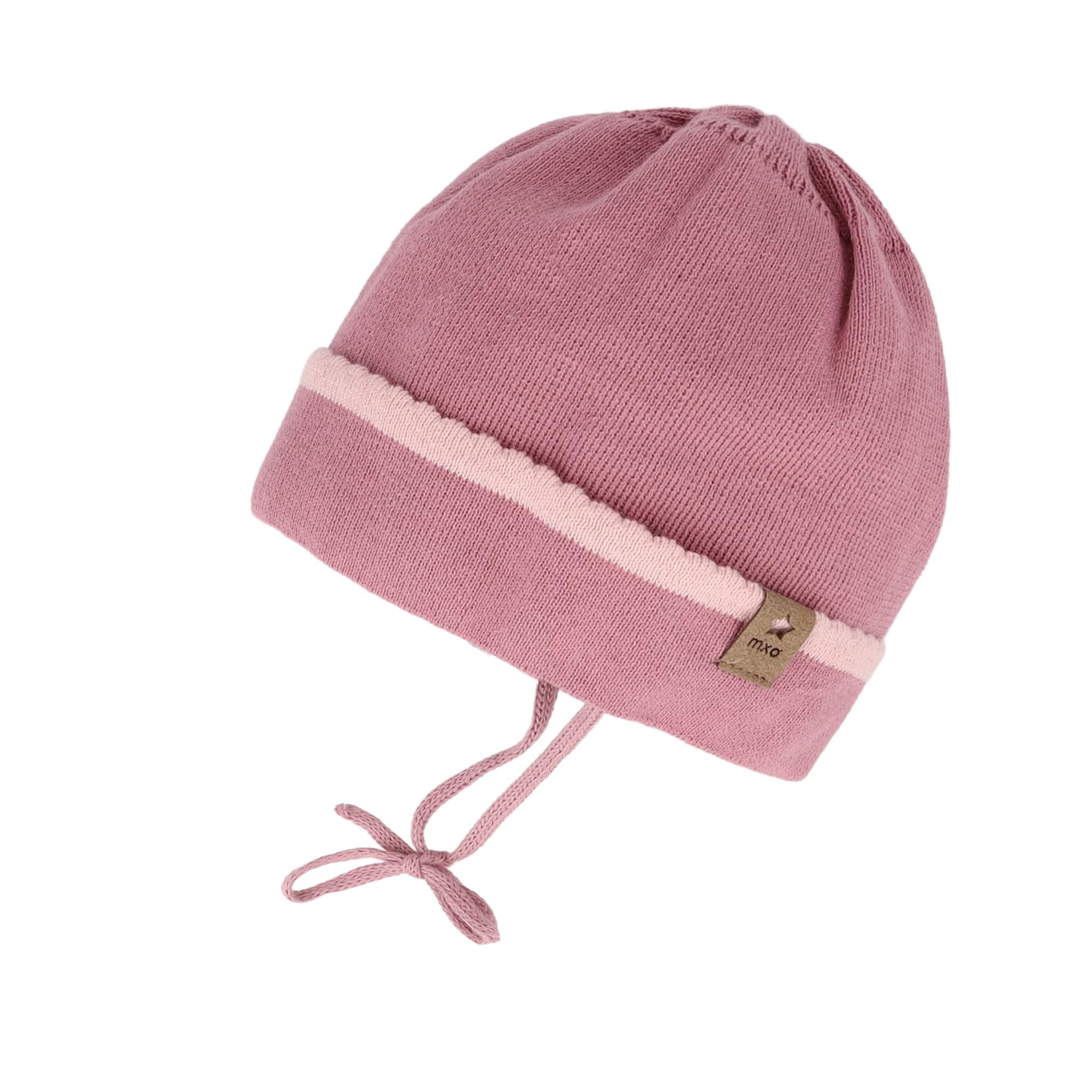 Wollfleece Mützen, MaxiMo, Pink – Besonderheit: aus 100% Bio-Baumwolle