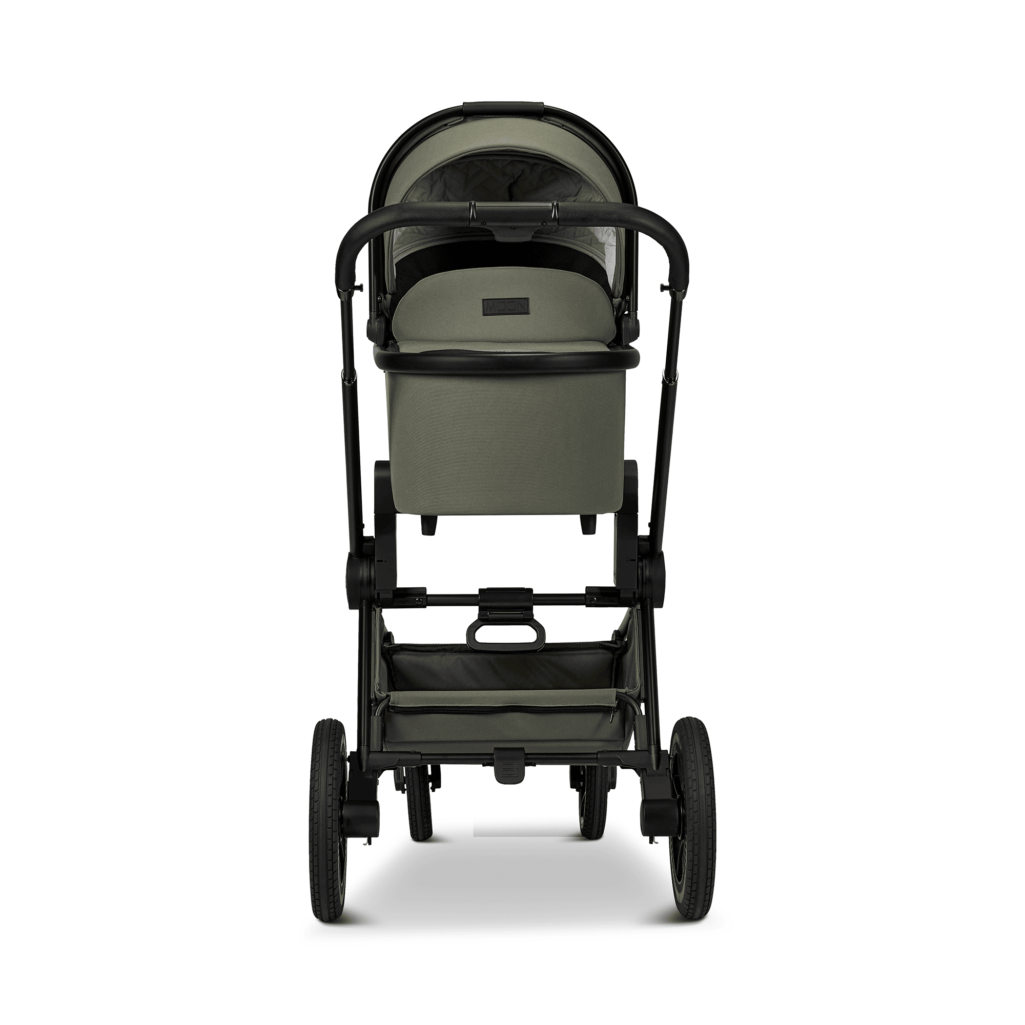 Kombi-Kinderwagen, MOON, Grün – Produktansicht