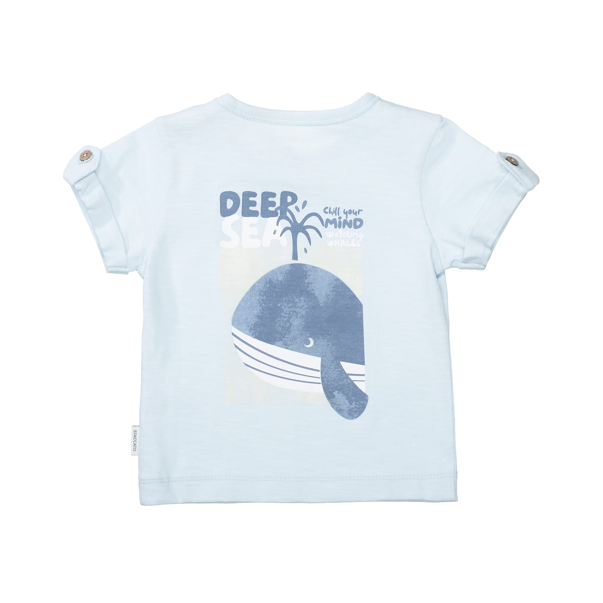 Kurzarmshirts, STACCATO, Blau – Produktansicht