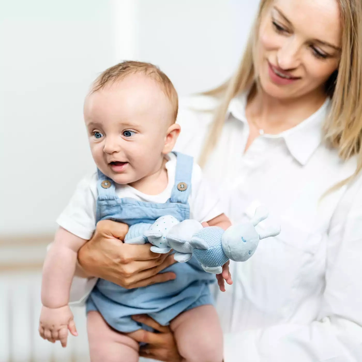 Kuscheltiere, Nattou, Blau – Produktansicht