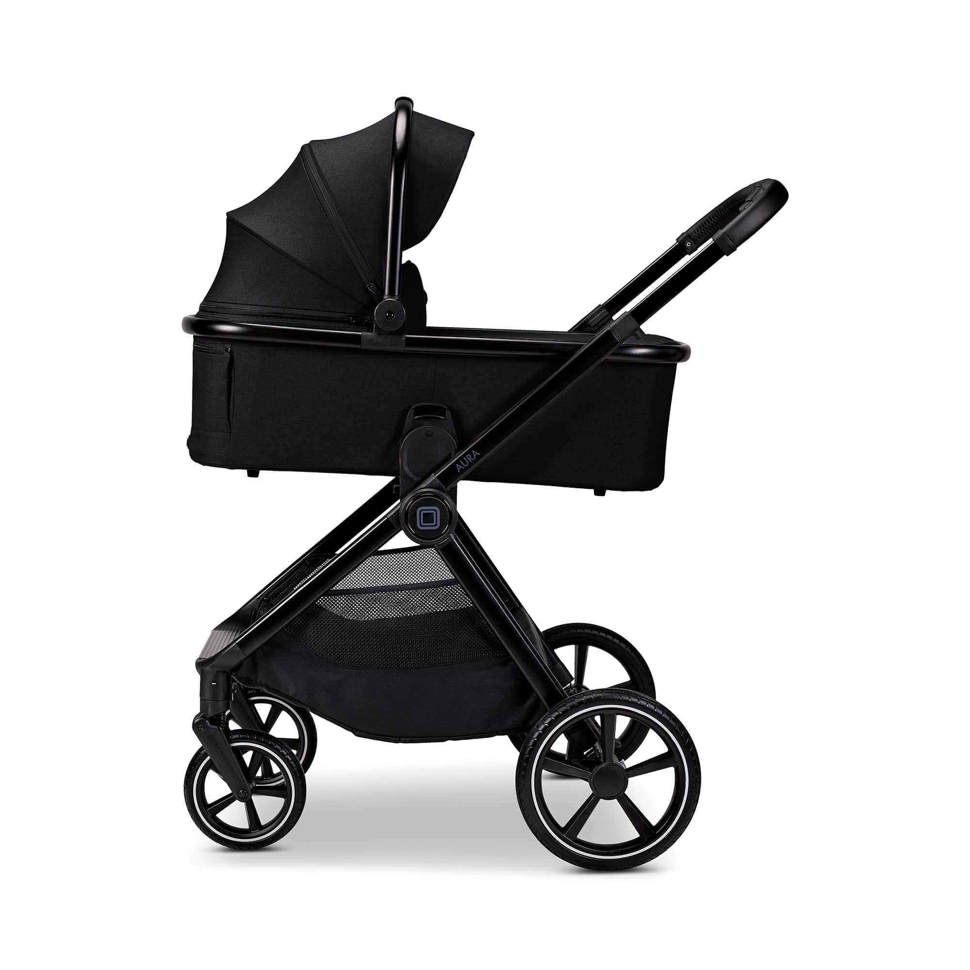 Kinderwagen Komplettsets, MOON, Schwarz – Produktansicht