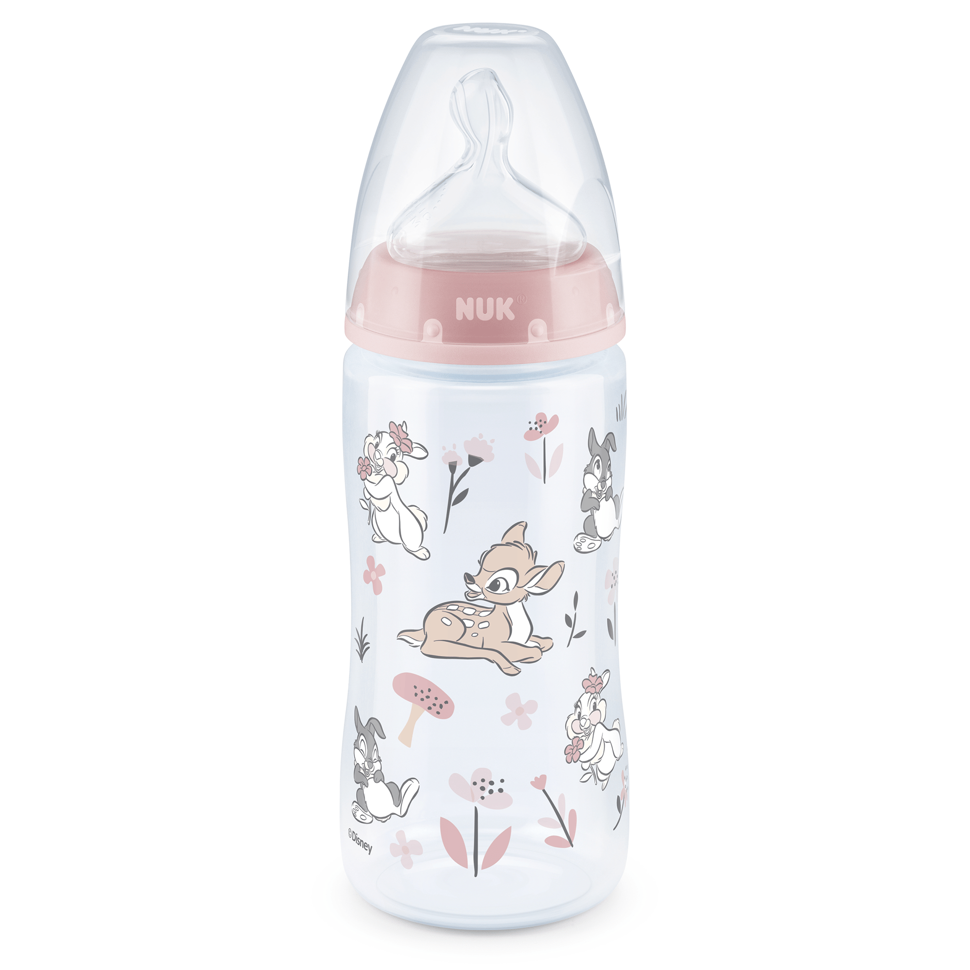 First Choice+ Babyflasche Disney Bambi 300 ml NUK Rosa Pink 2000583073000 1
