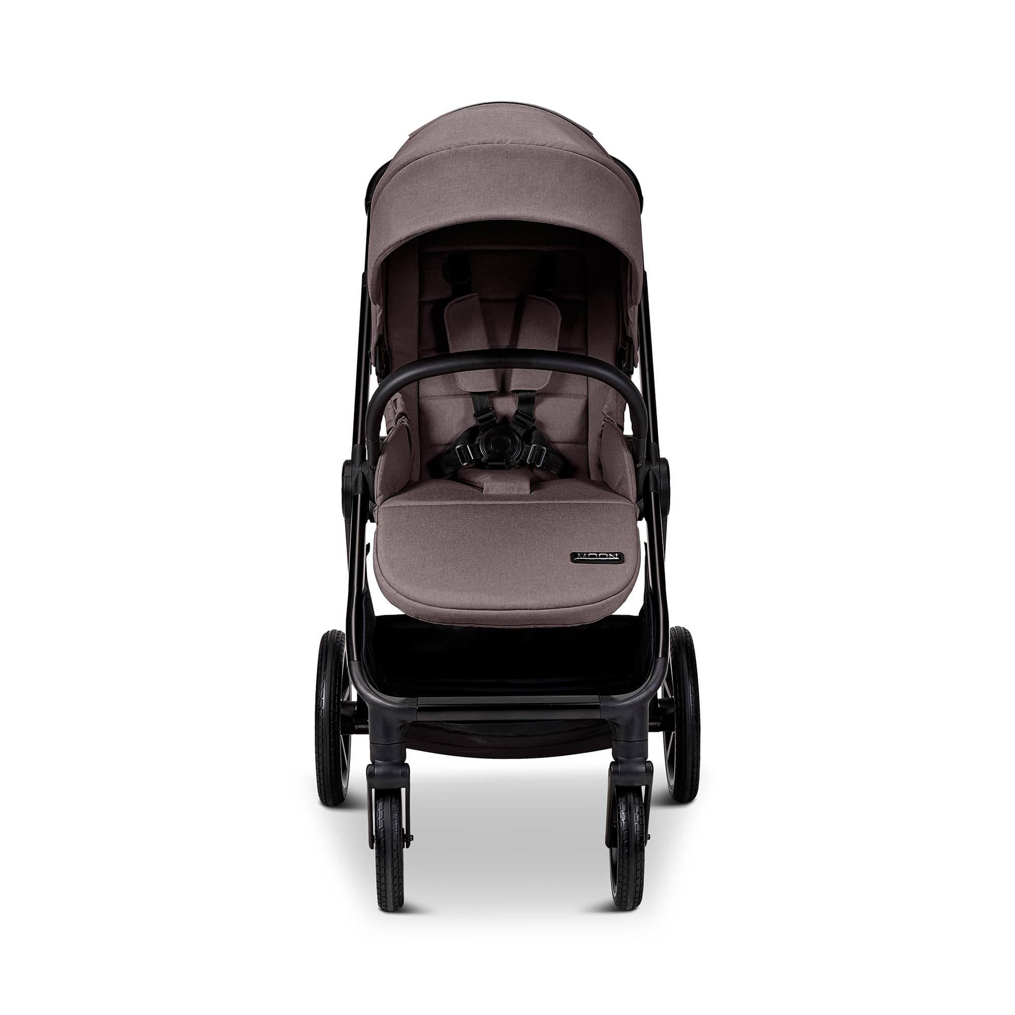 Kombi-Kinderwagen, MOON, Braun – Produktansicht