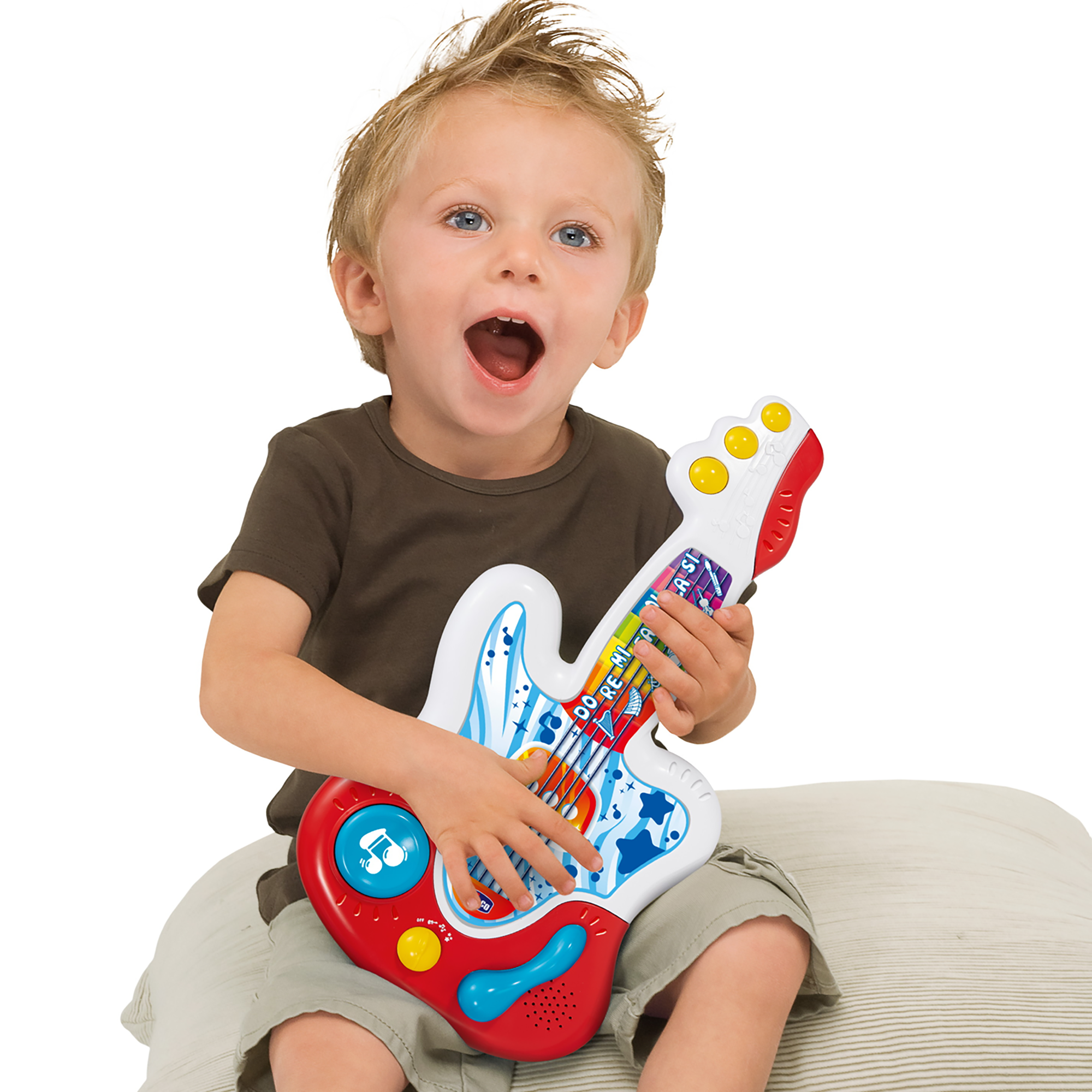 Kinderspiele, chicco, Mehrfarbig – Besonderheit: über 90 Melodien und Geräusche