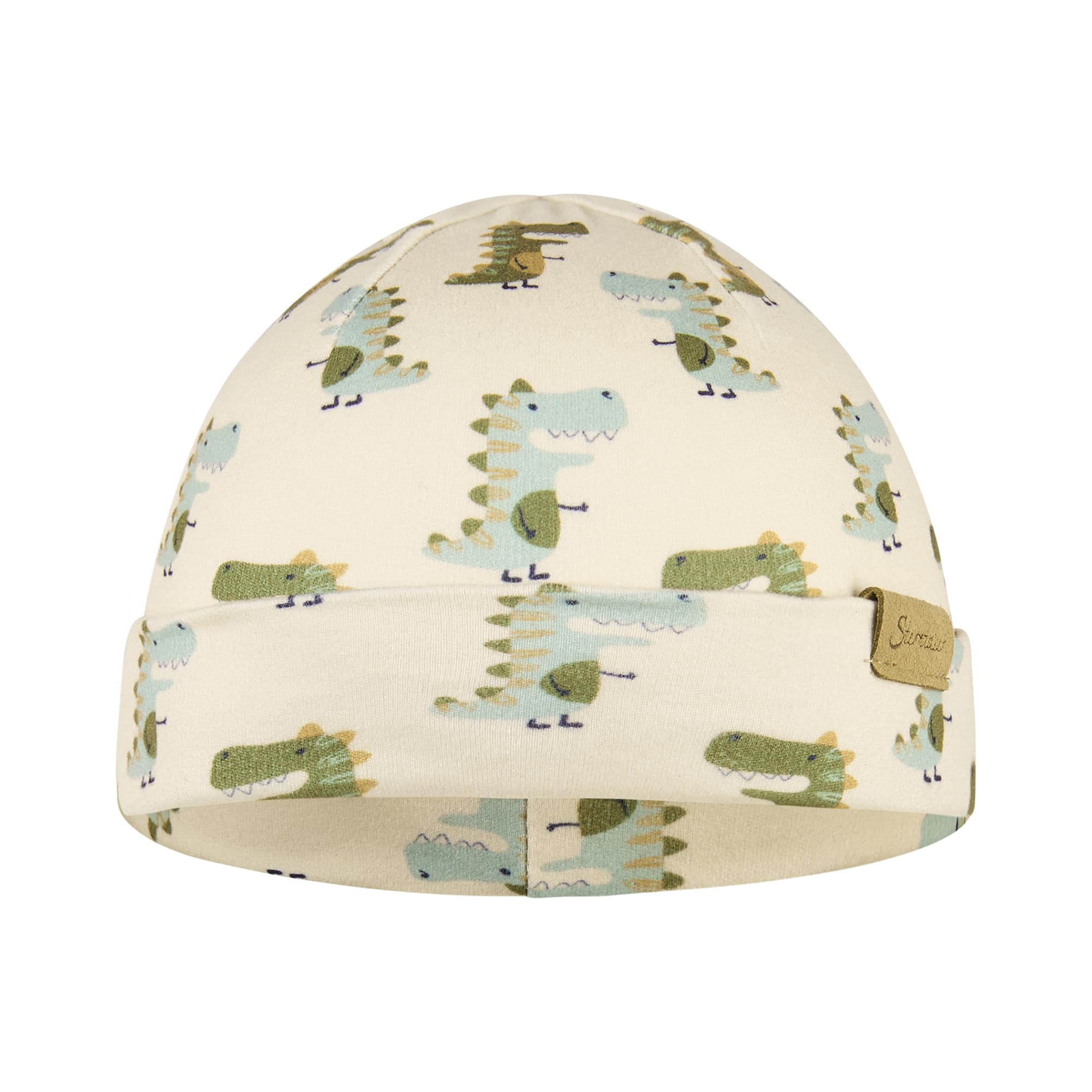 Beanie Mützen, Sterntaler, Beige – Besonderheit: mit 2 Tragevarianten: mit oder ohne Umschlag