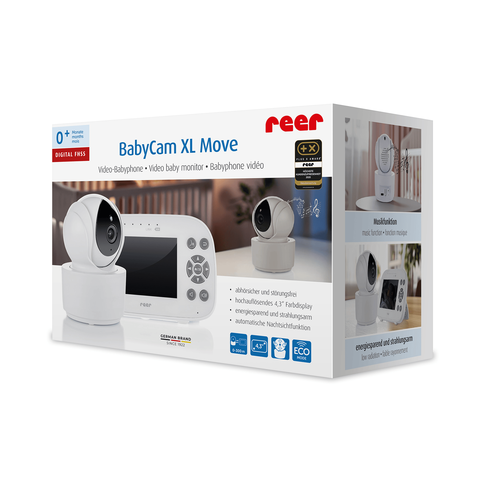 Video Babyphone, reer, Weiß – Produktansicht