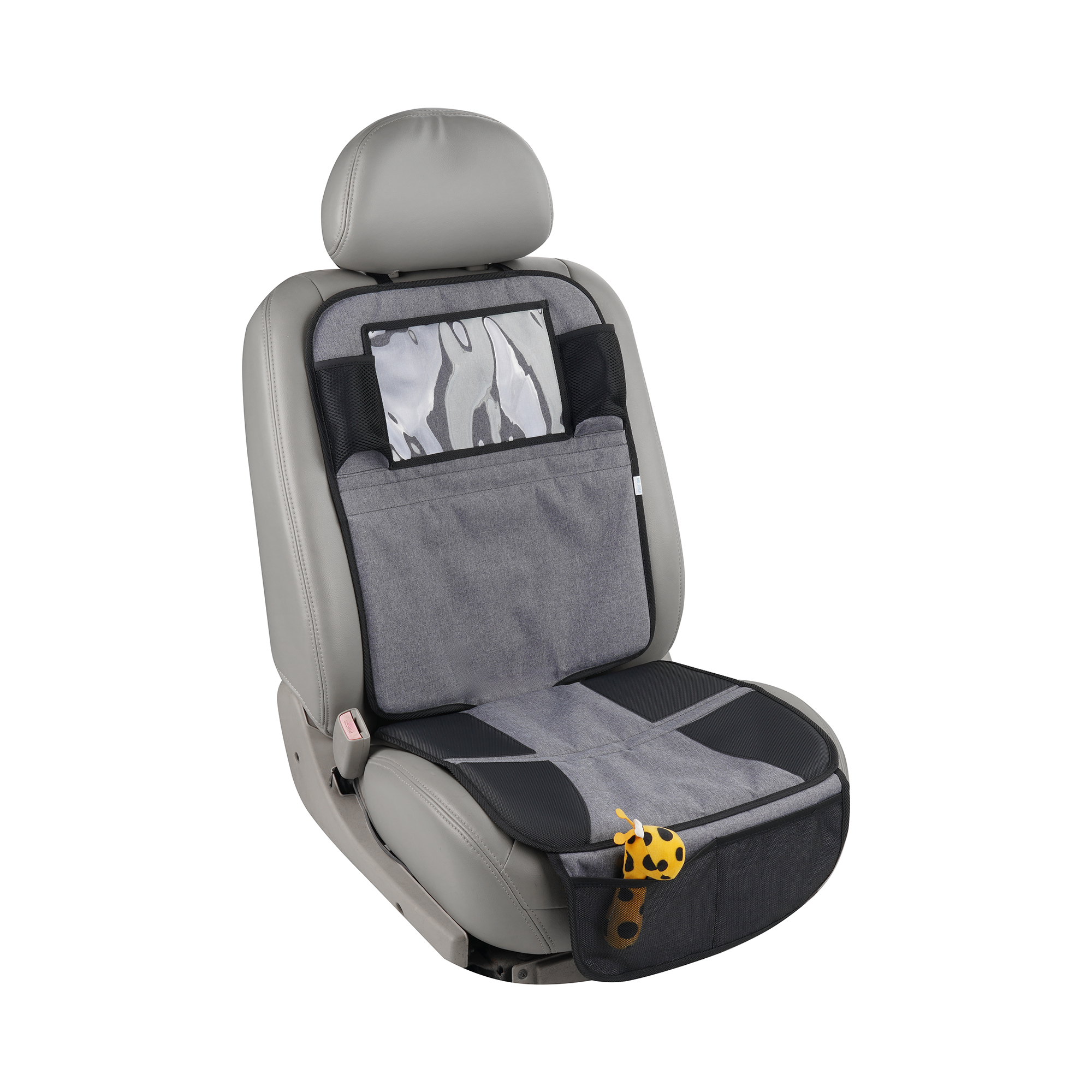 Autositzauflage mit Tablet-Fach LITTLE ONE Grau 2000585062507 2