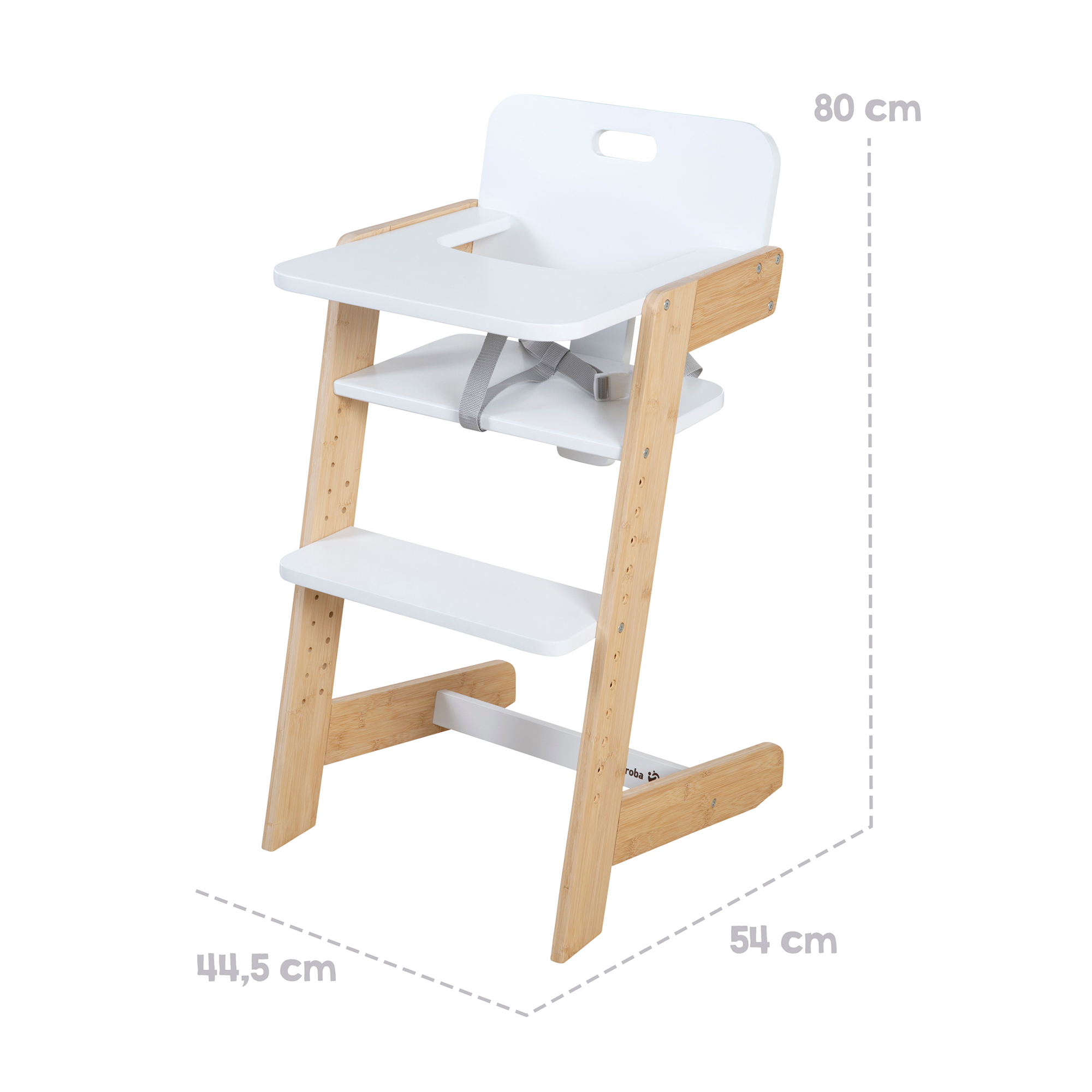 Treppenhochstühle, roba, Weiß – Produktansicht