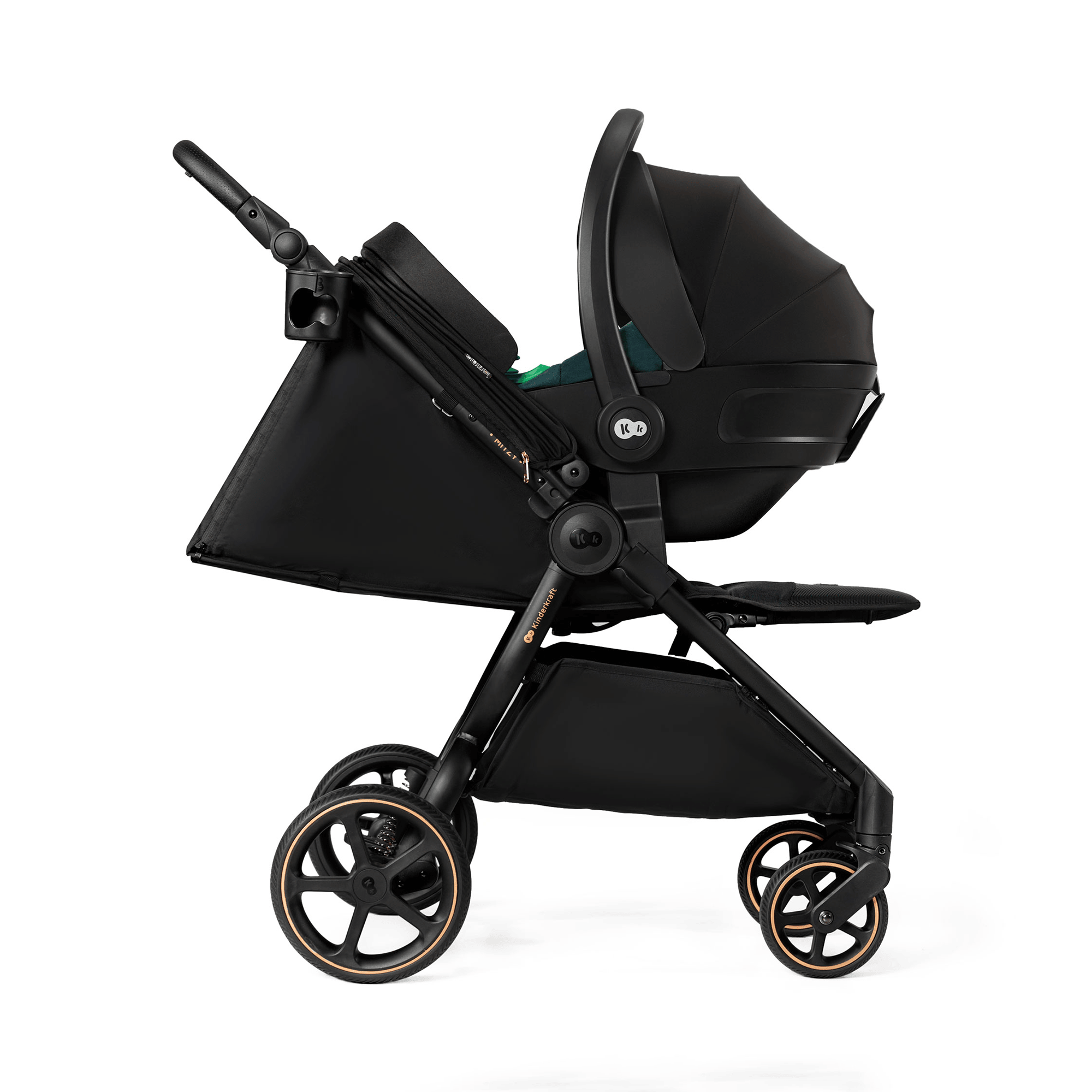 Adapter, Kinderkraft, Schwarz – Produktansicht