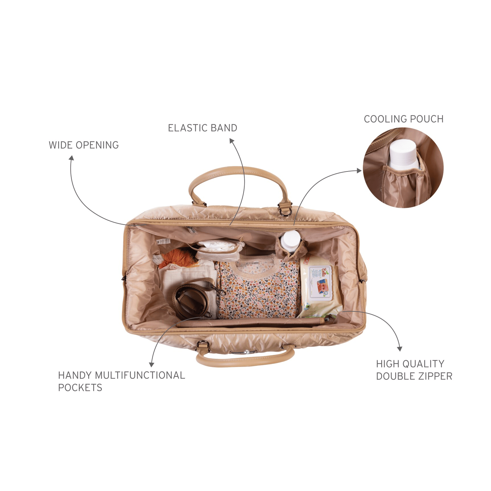 Produkte, CHILDHOME, Beige – Produktansicht