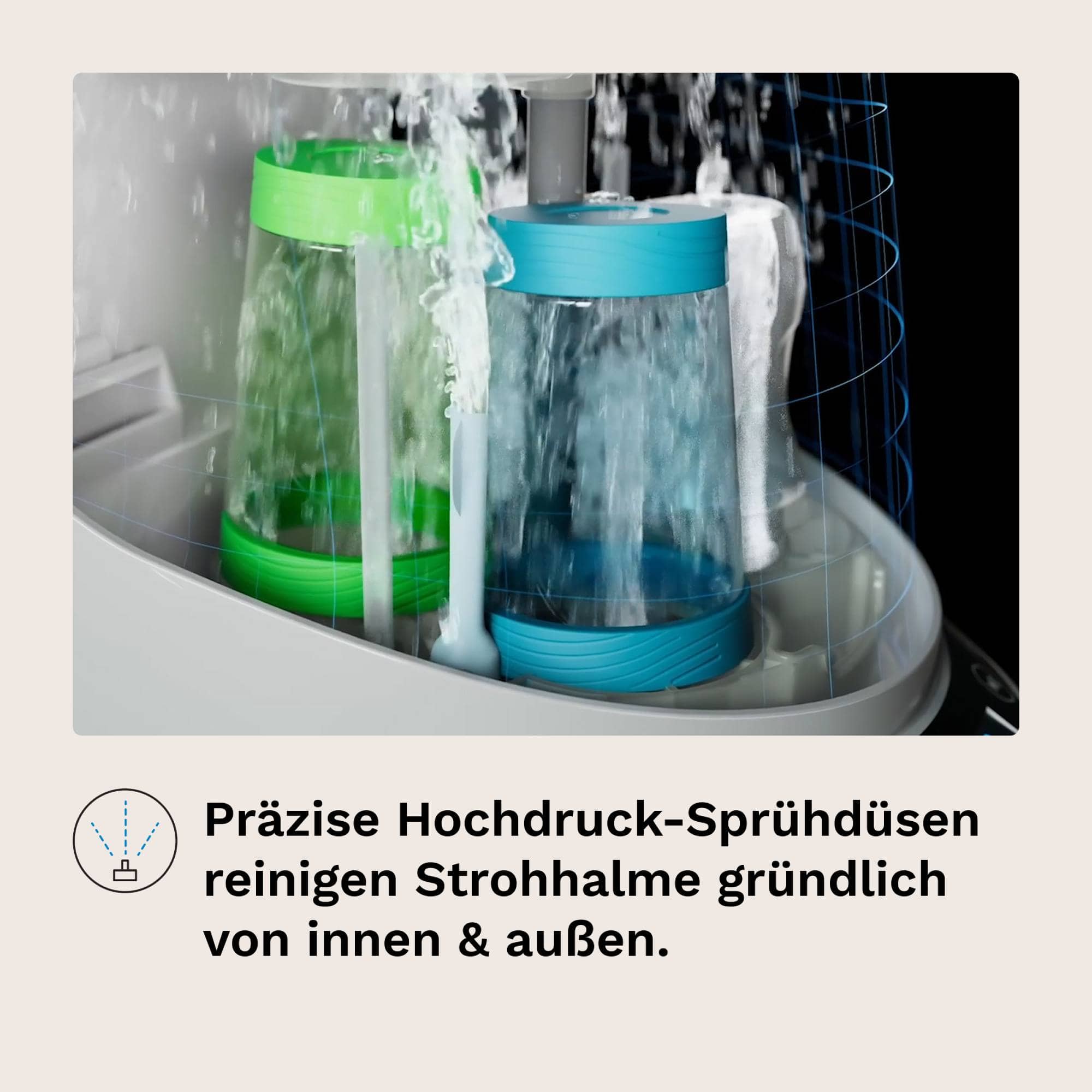 Vaporisatoren, babybrezza, Weiß – Produktansicht