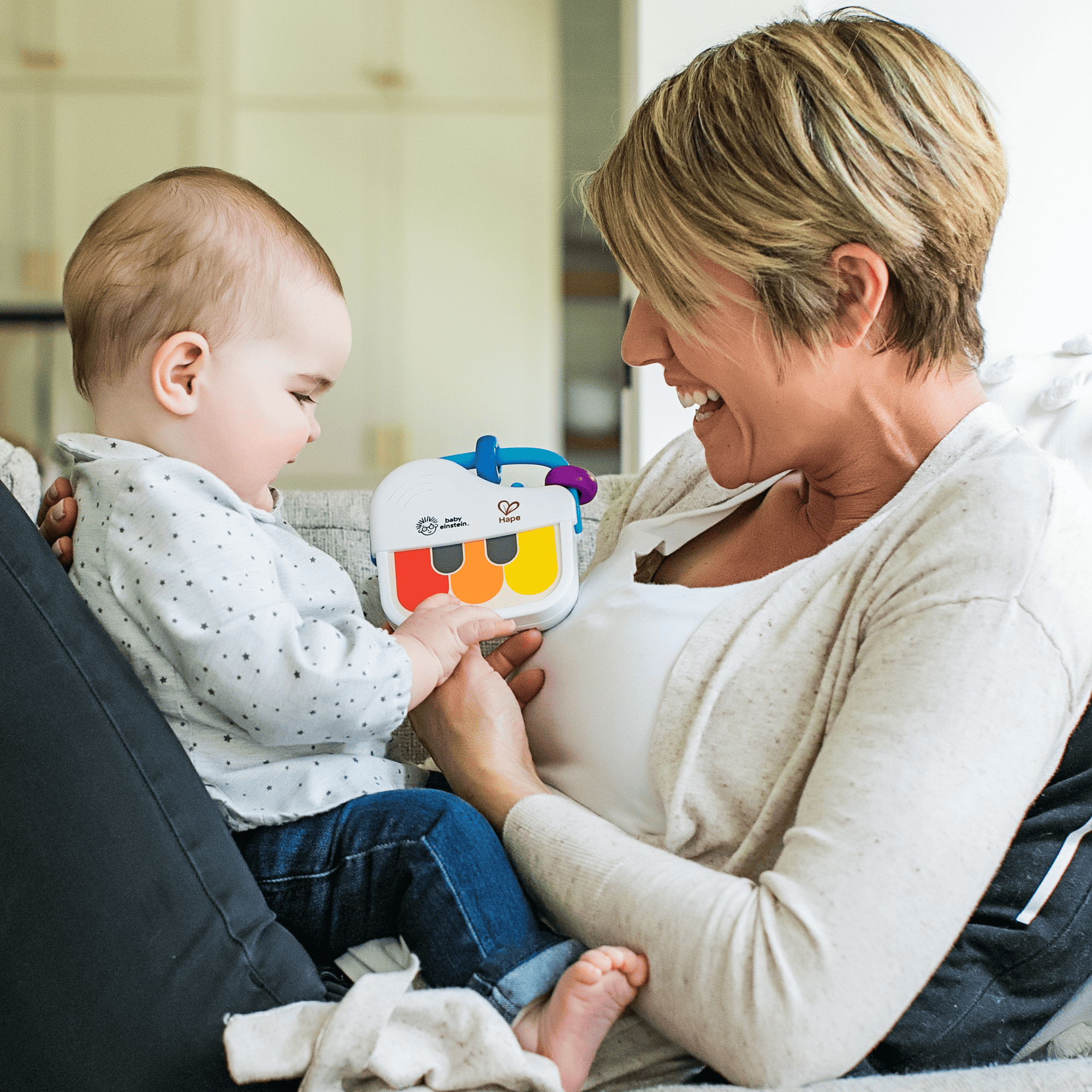 Babyspielzeug, Hape, Mehrfarbig – Produktansicht