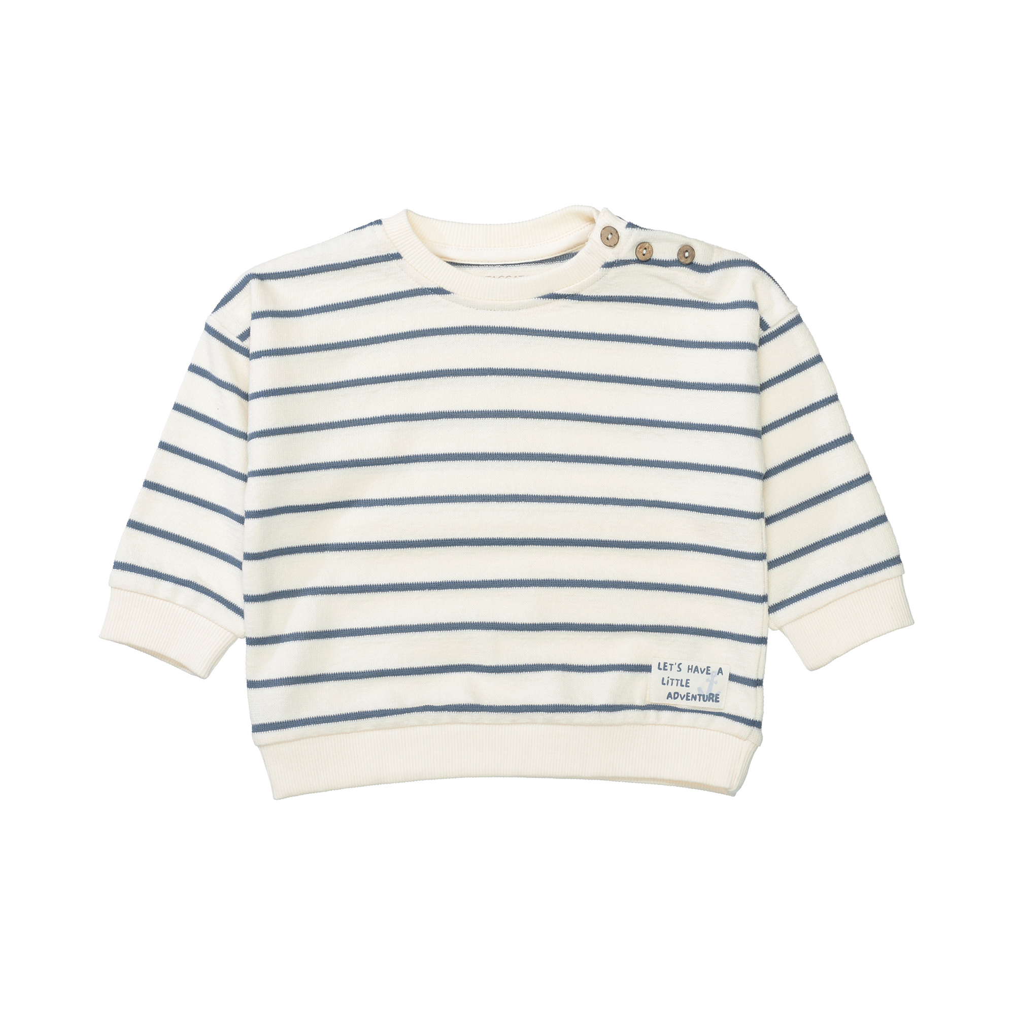 Pullover & Sweatshirts, STACCATO, Weiß – Besonderheit: aus 90% Baumwolle