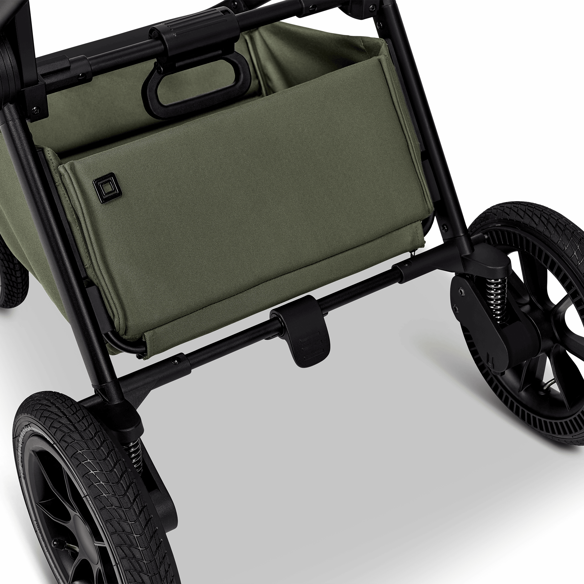 Kombi-Kinderwagen, MOON, Grün – Produktansicht