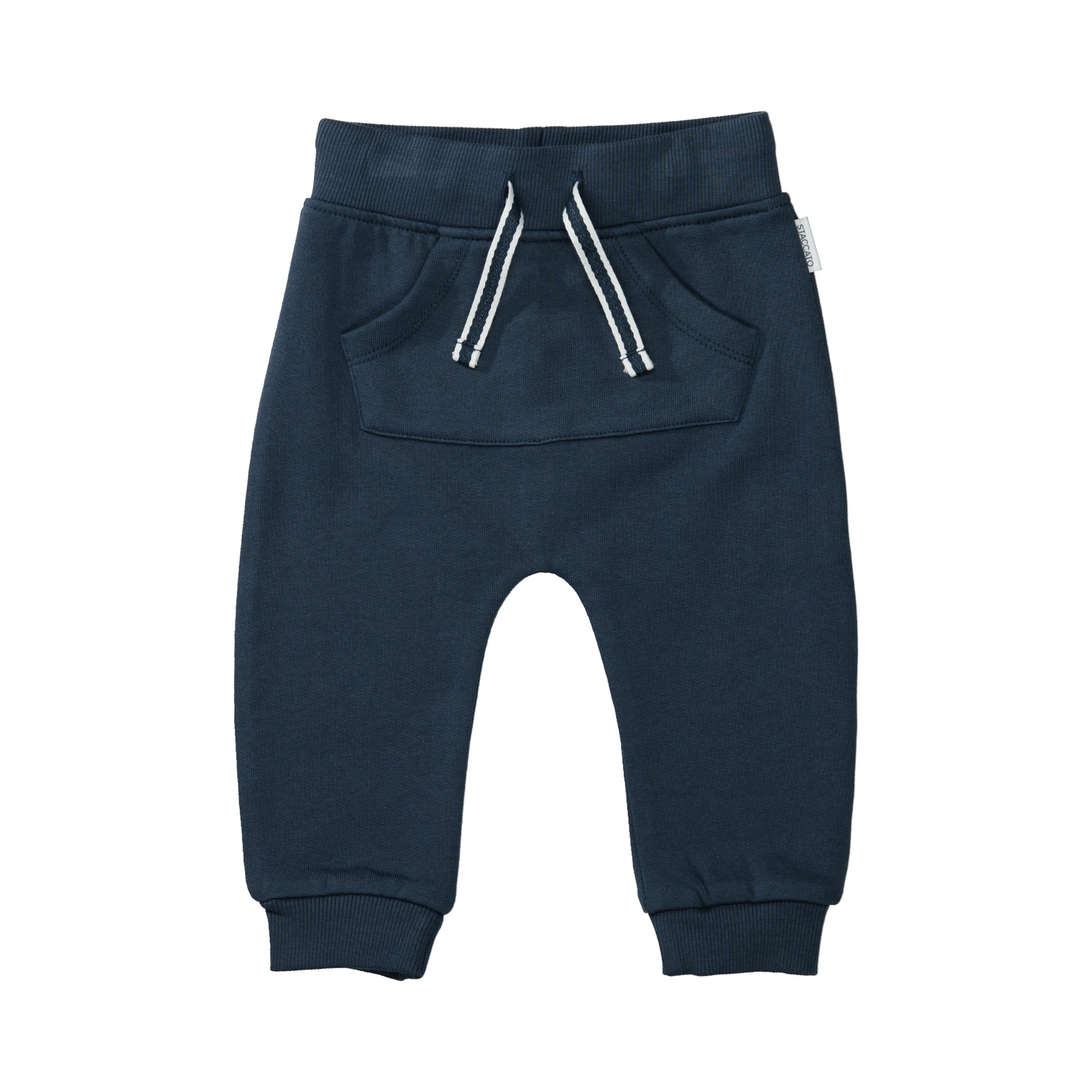 Jogginghosen, STACCATO, Blau – Besonderheit: aus 100% Baumwolle