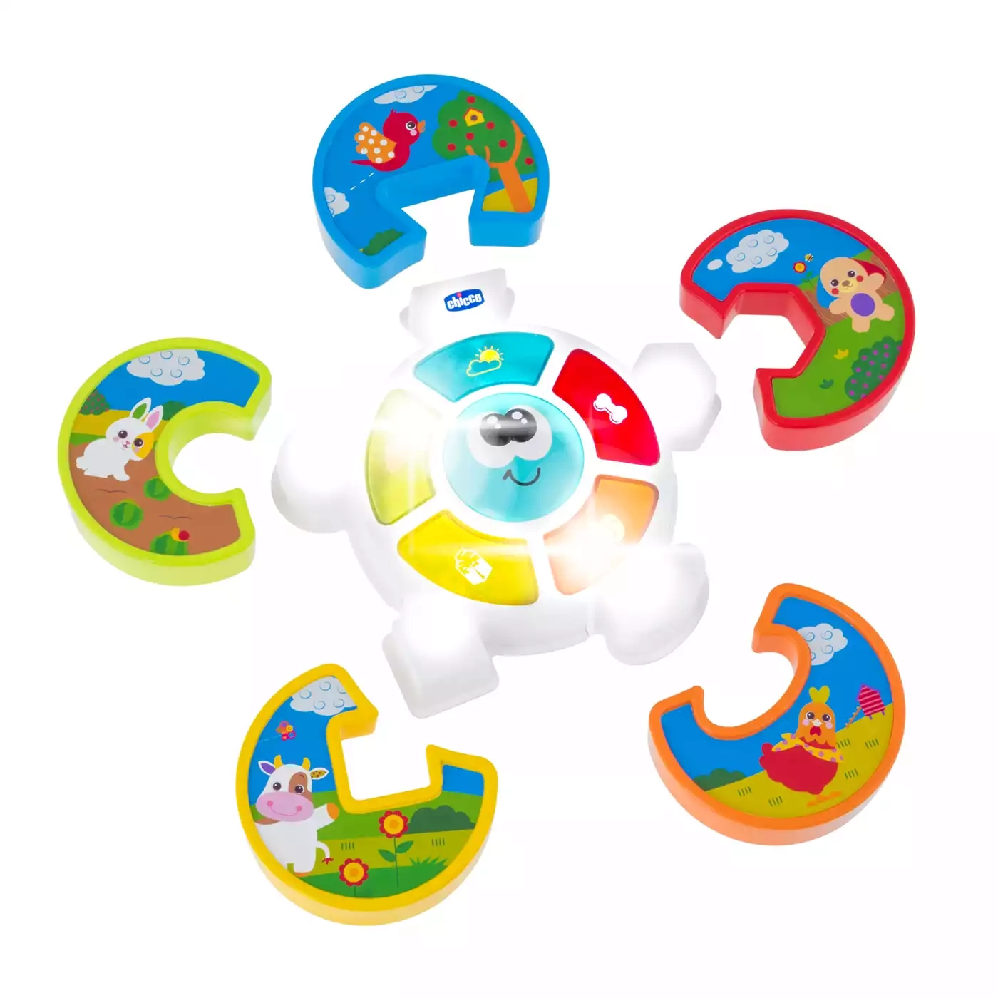 Kinderspielzeug, chicco, Mehrfarbig – Produktansicht