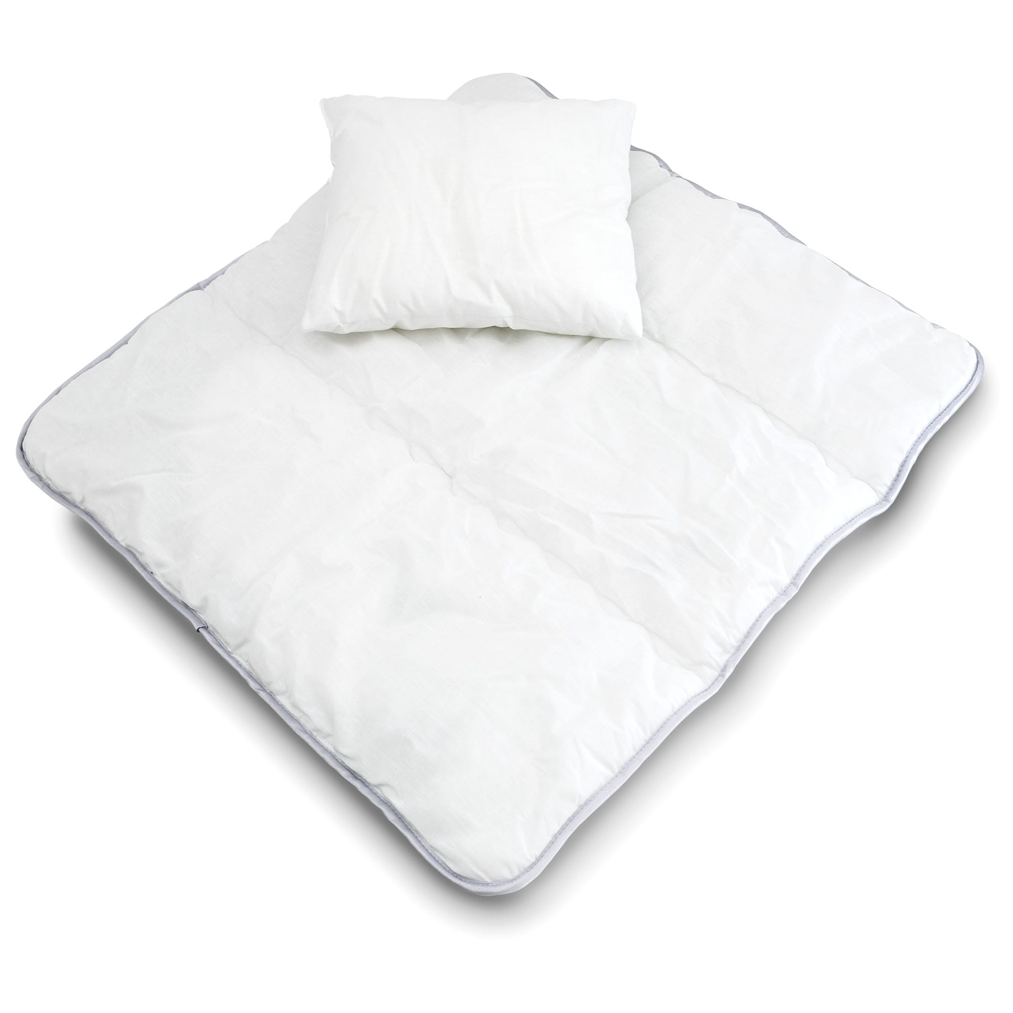 Bettdecken & Kissen, LITTLE ONE, Weiß – Besonderheit: Thermovlies-Set