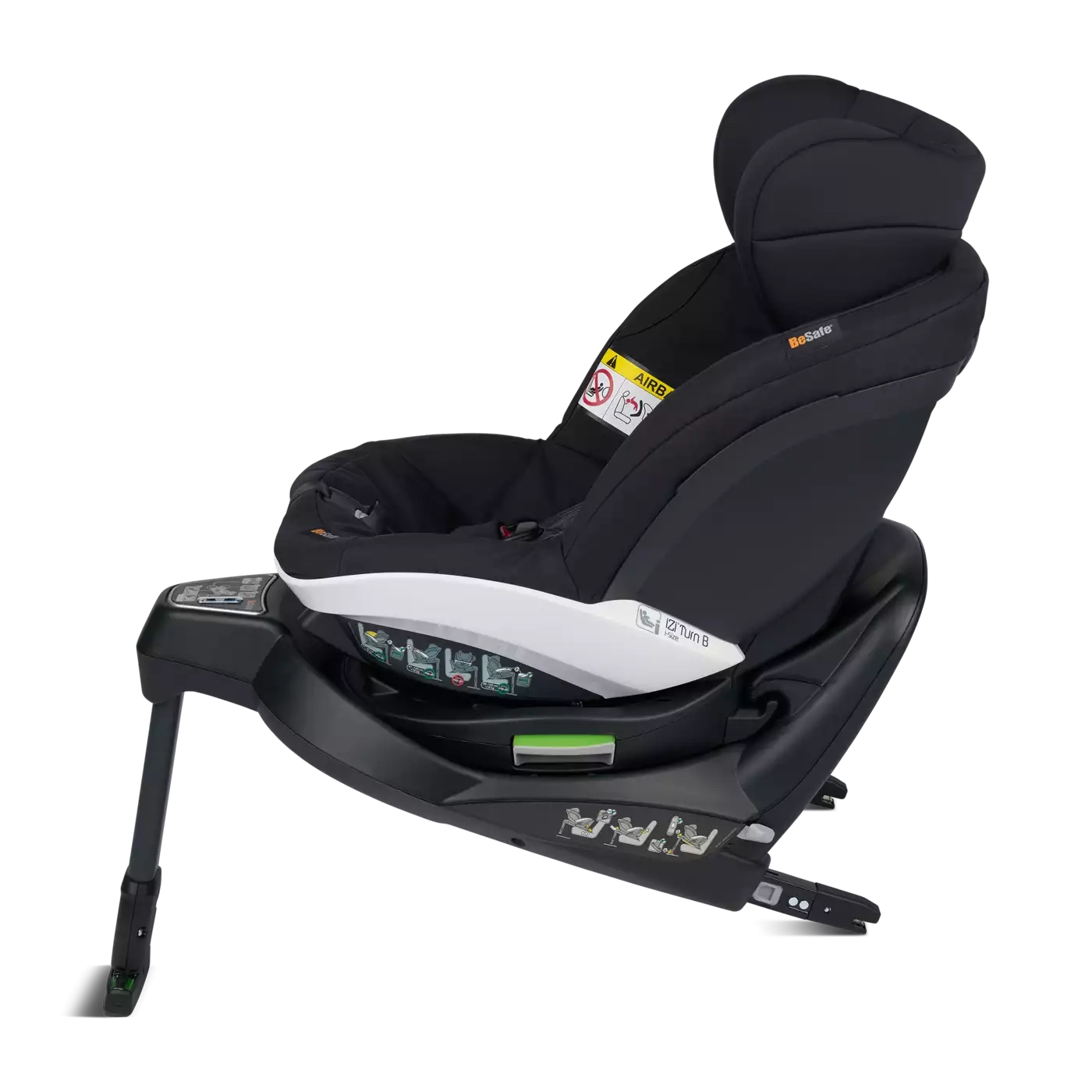 Reboarder 0-18 kg, Gruppe 0+/1, BeSafe, Schwarz – Produktansicht