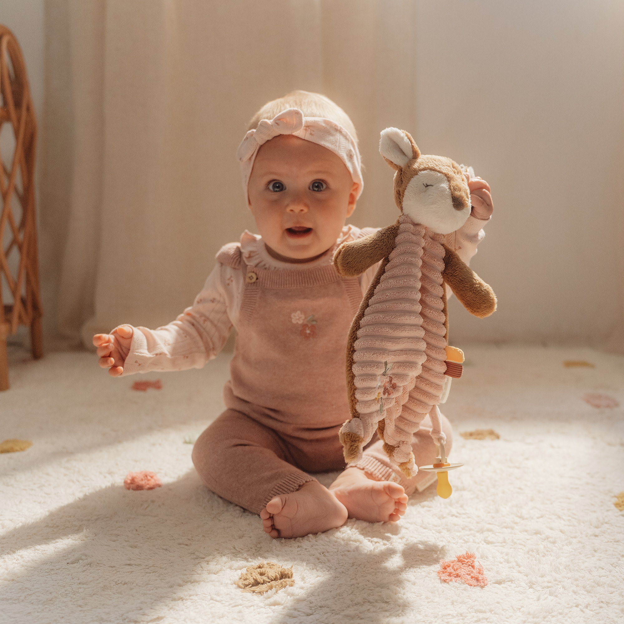 Schmusetücher, LITTLE DUTCH, Pink – Besonderheit: treuer Begleiter von Geburt an