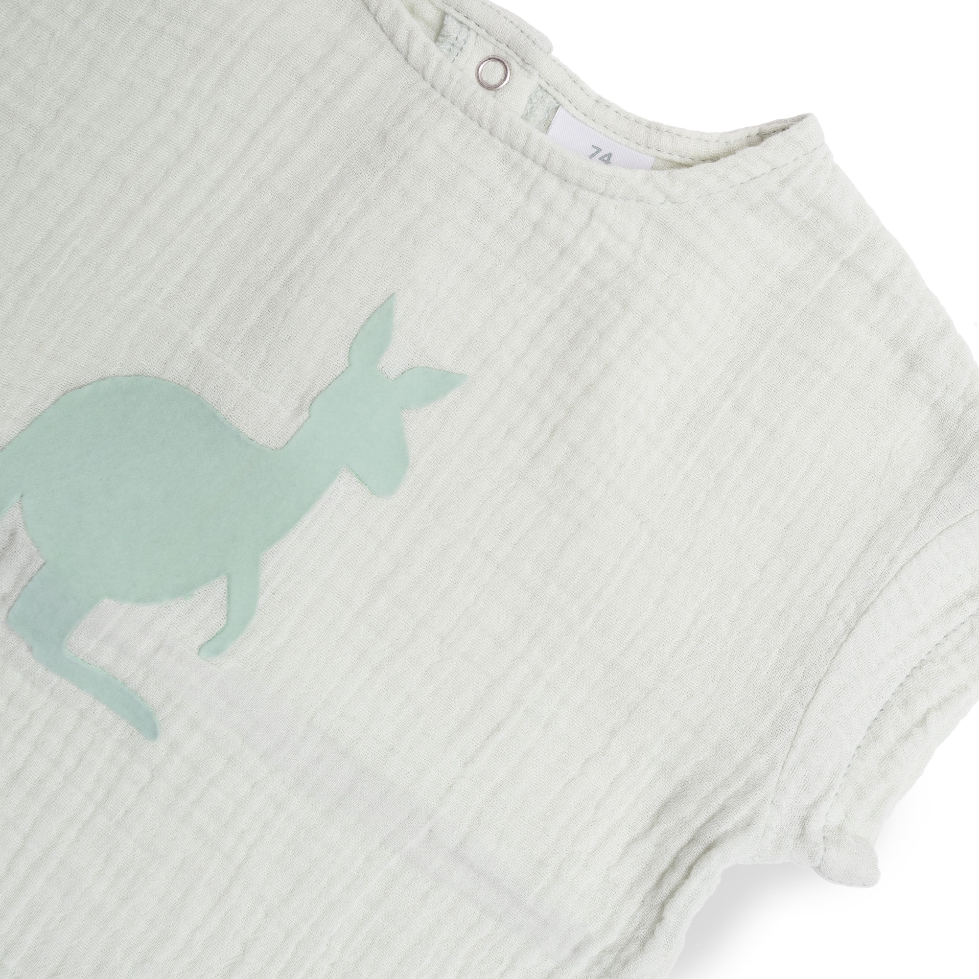 Kurzarmshirts, LITTLE ONE, Grün – Produktansicht