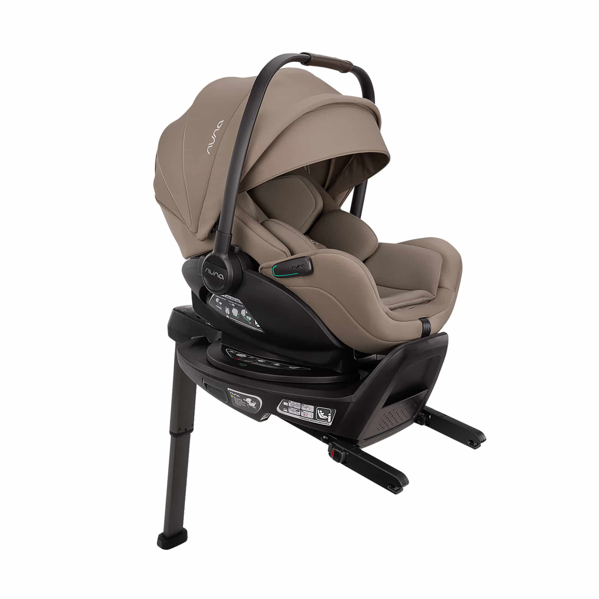 Babyschalen 0-13 kg, Gruppe 0+, nuna, Braun – Produktansicht