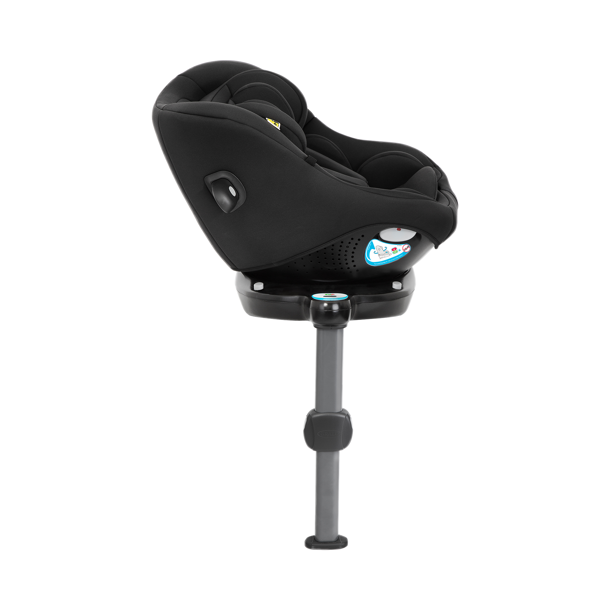 Reboarder 0-18 kg, Gruppe 0+/1, GRACO, Schwarz – Produktansicht