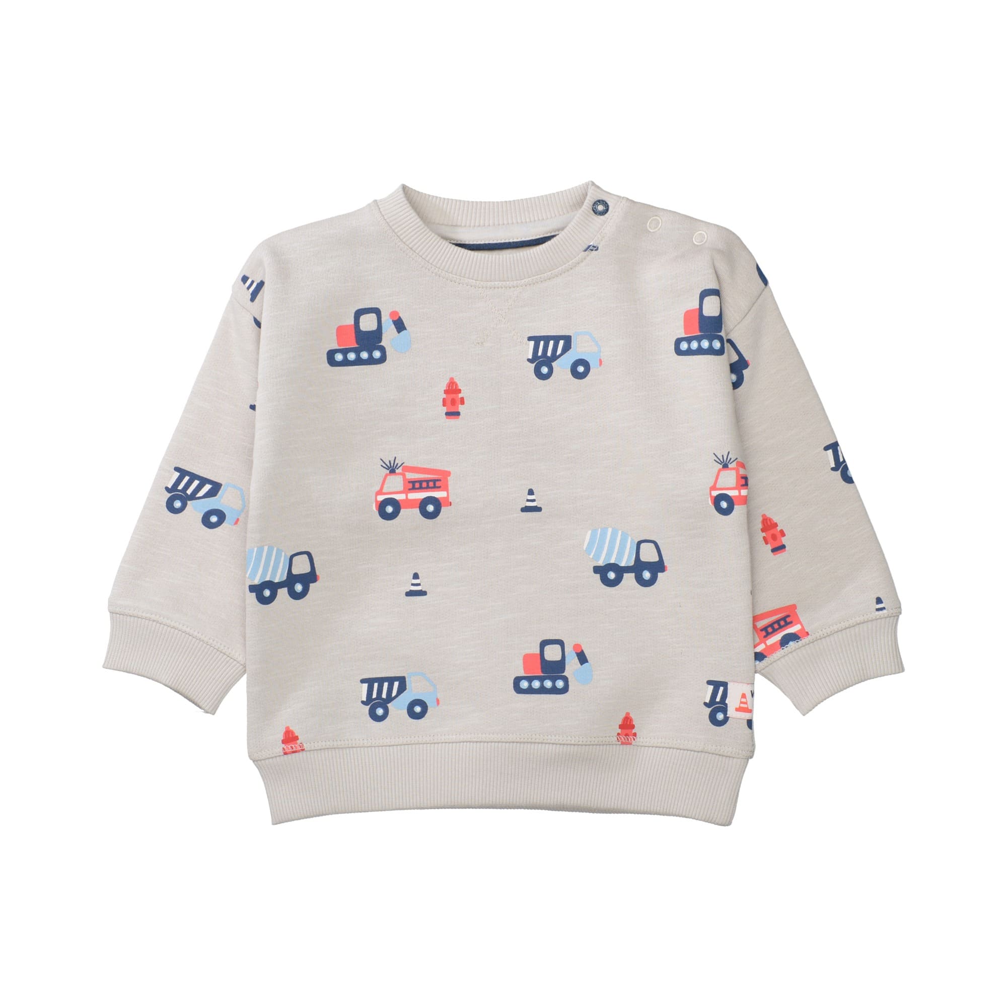 Pullover & Sweatshirts, STACCATO, Beige – Besonderheit: aus 100% Baumwolle