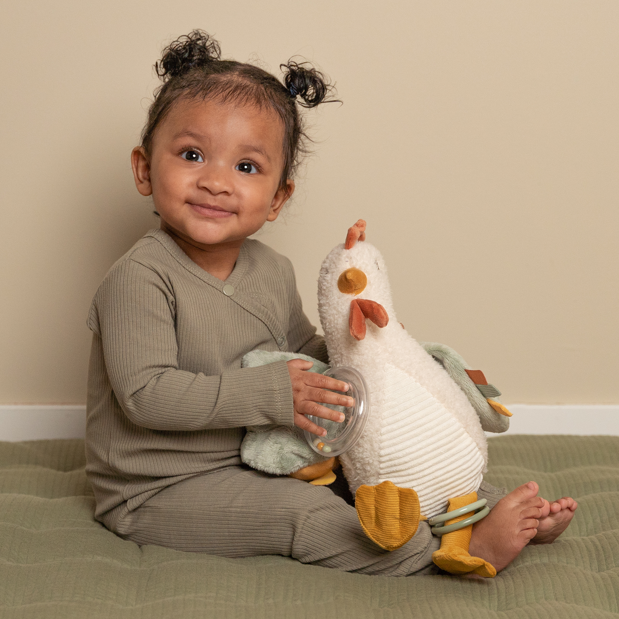 Kuscheltiere, LITTLE DUTCH, Weiß – Besonderheit: vielseitige Aktivitäten