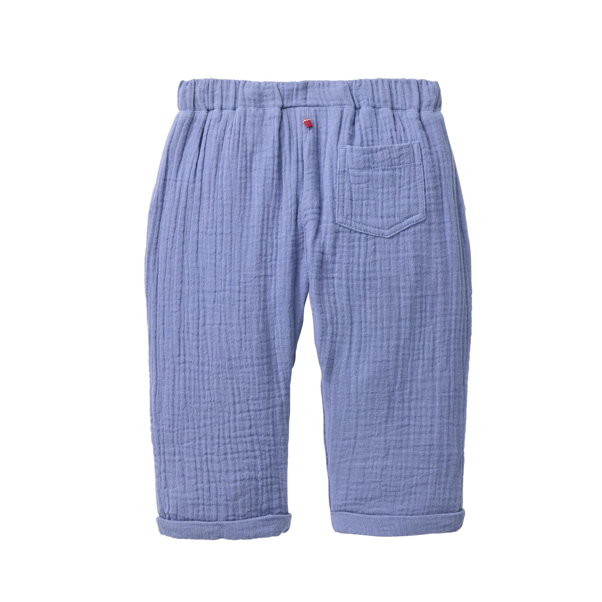 Musselin Hosen, People Wear Organic, Blau – Besonderheit: aus 100% Baumwolle