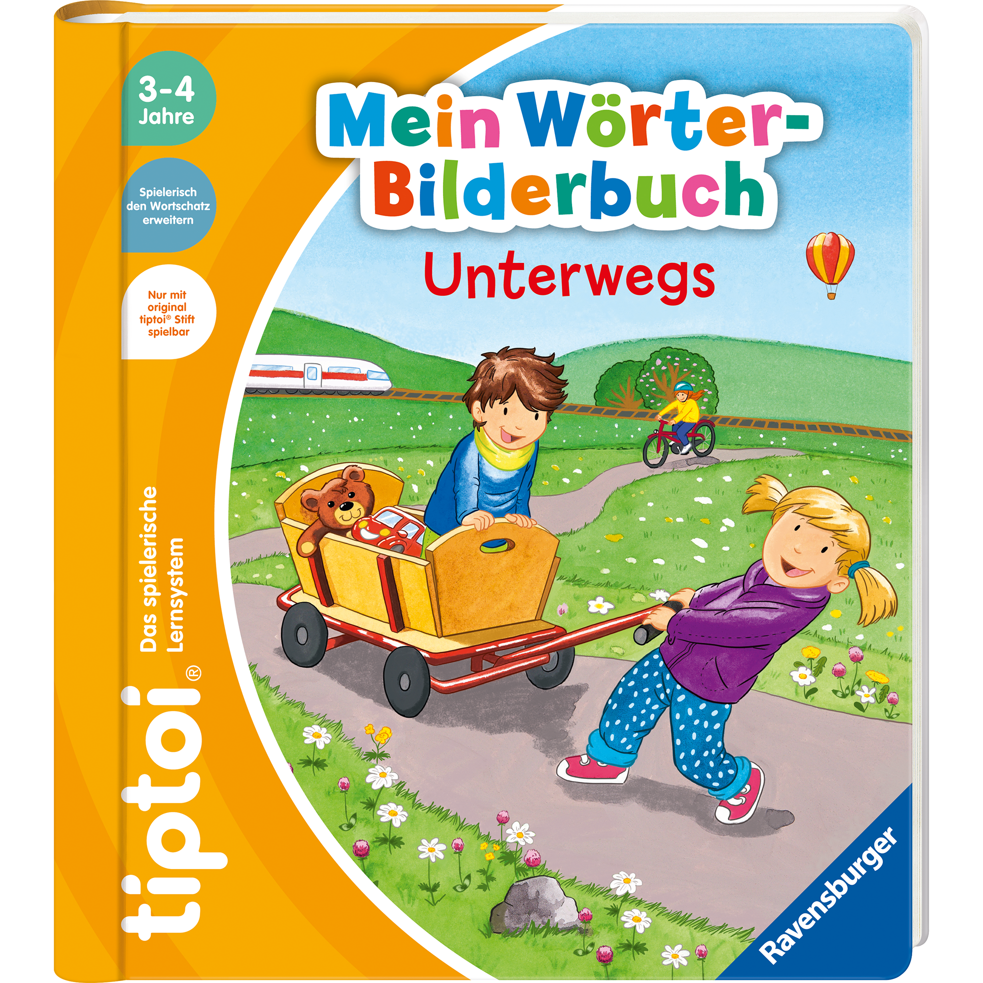 tiptoi Mein Wörter-Bilderbuch Unterwegs Ravensburger Grün 2000582974407 1