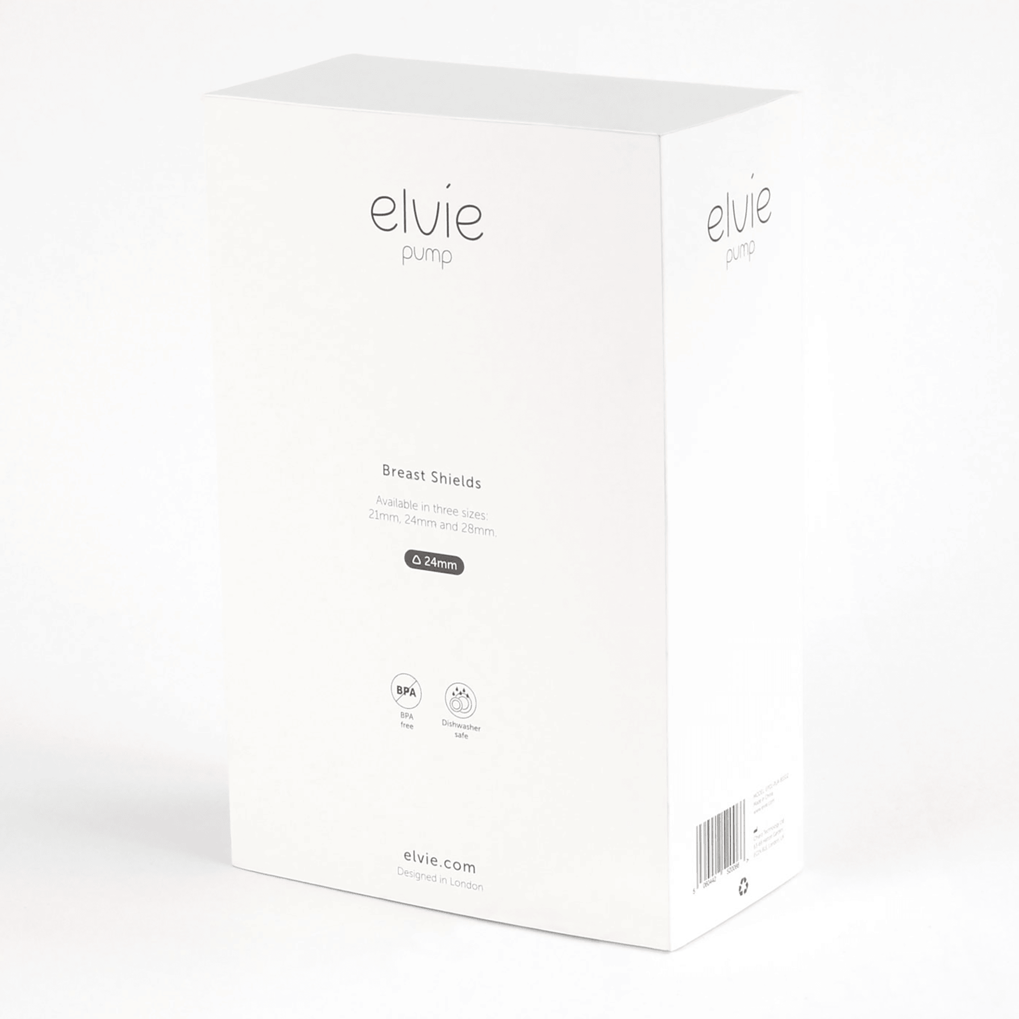 Milchpumpen, elvie, Transparent – Produktansicht