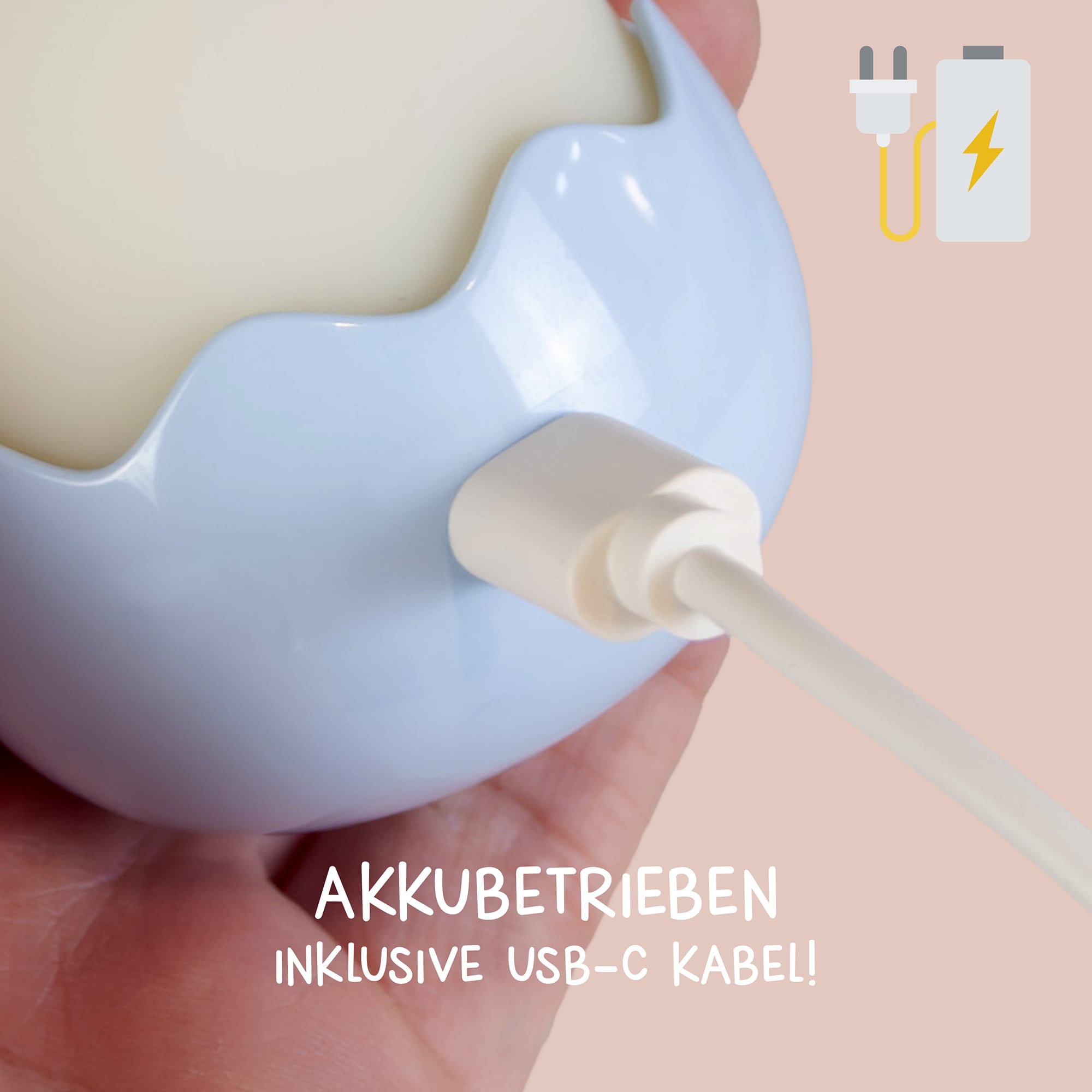 Nachtlichter, MegaLight, Blau – Produktansicht