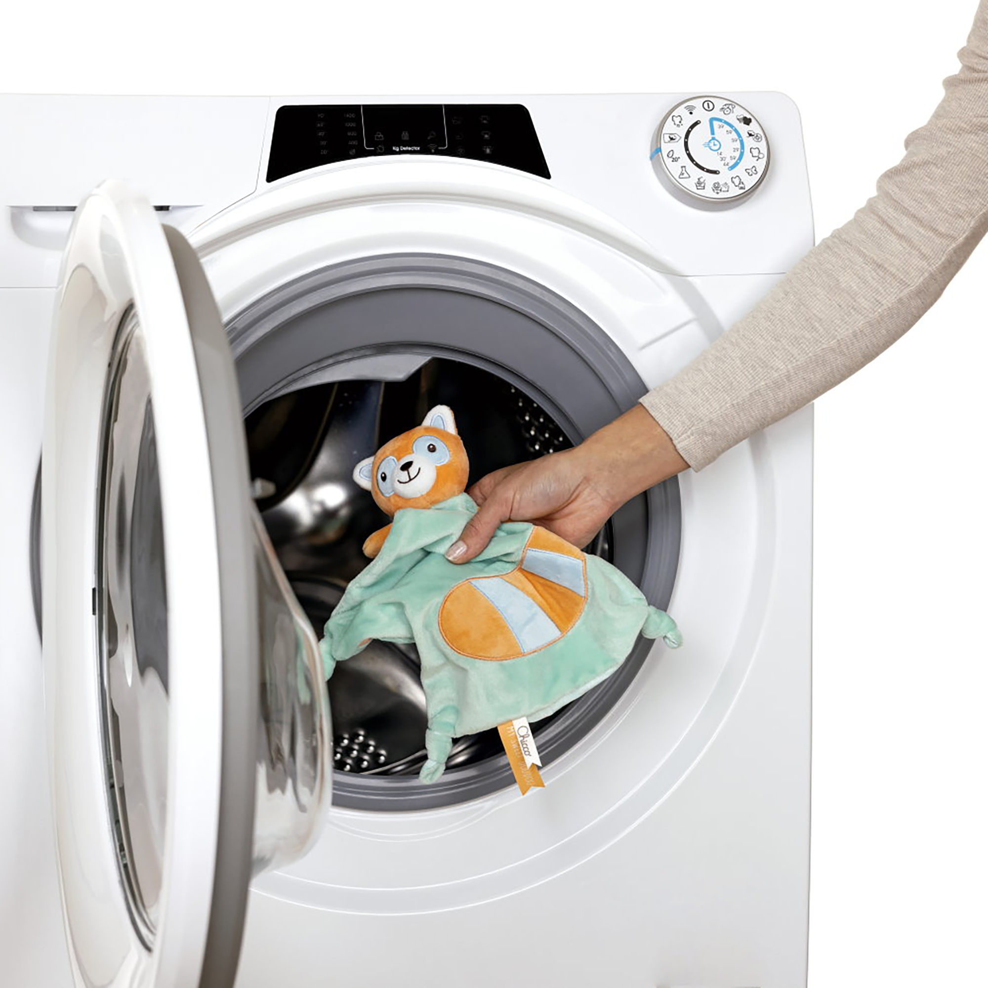 Schmusetücher, chicco, Blau – Produktansicht